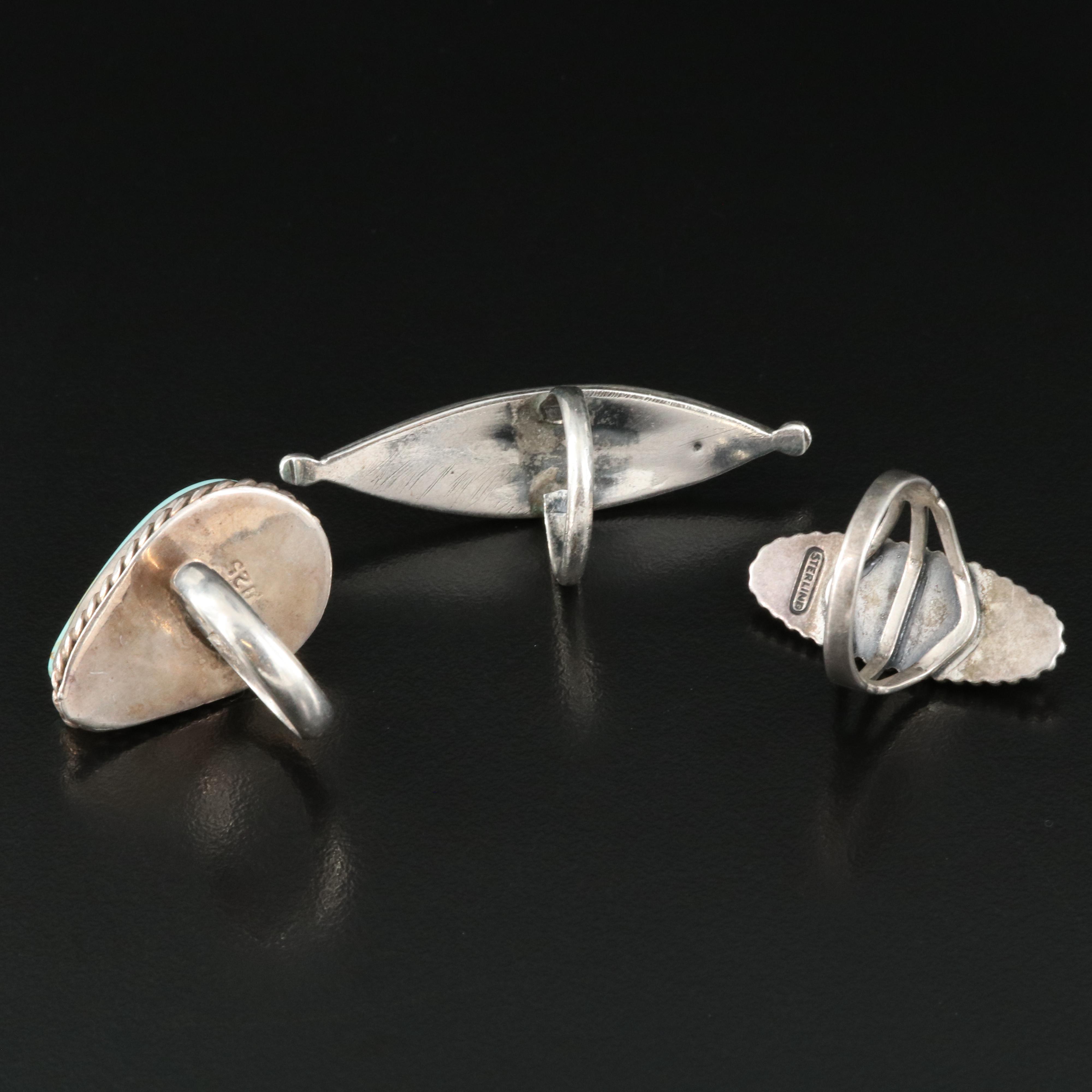 Sterling Turquoise Rings