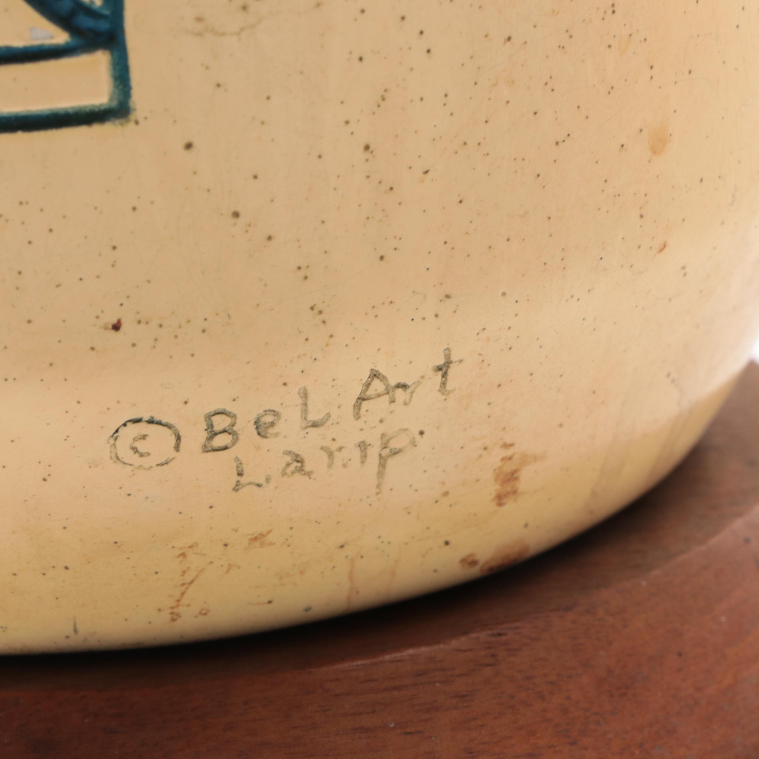 Bel Art MCM Ceramic Table Lamp