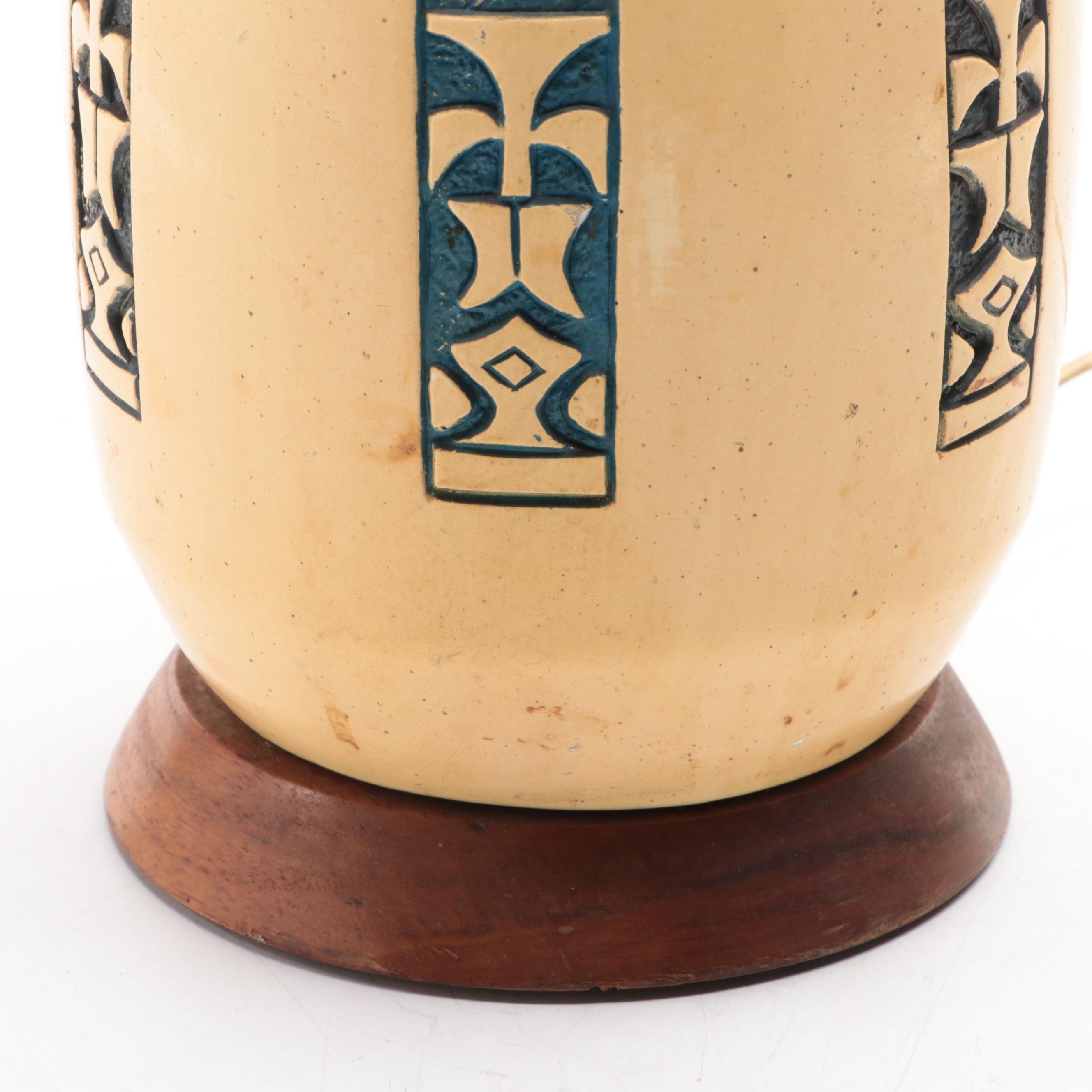 Bel Art MCM Ceramic Table Lamp