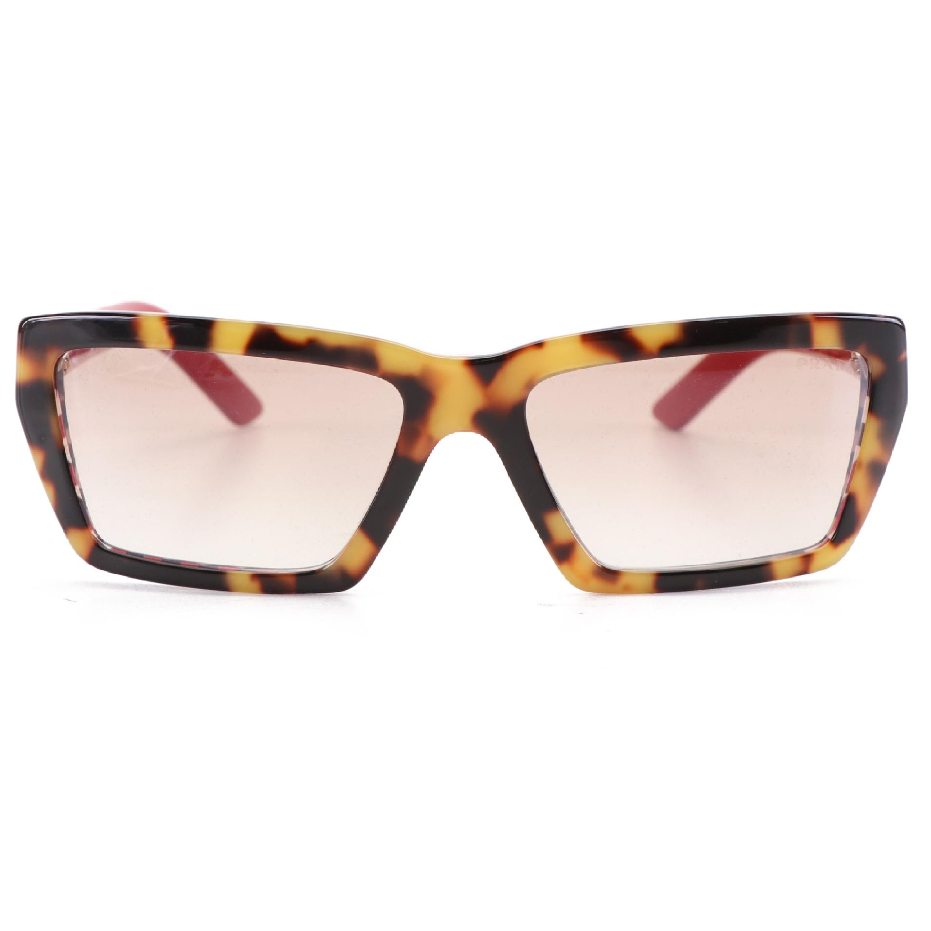 Prada SPRO4V Havana Sunglasses with Case and Box