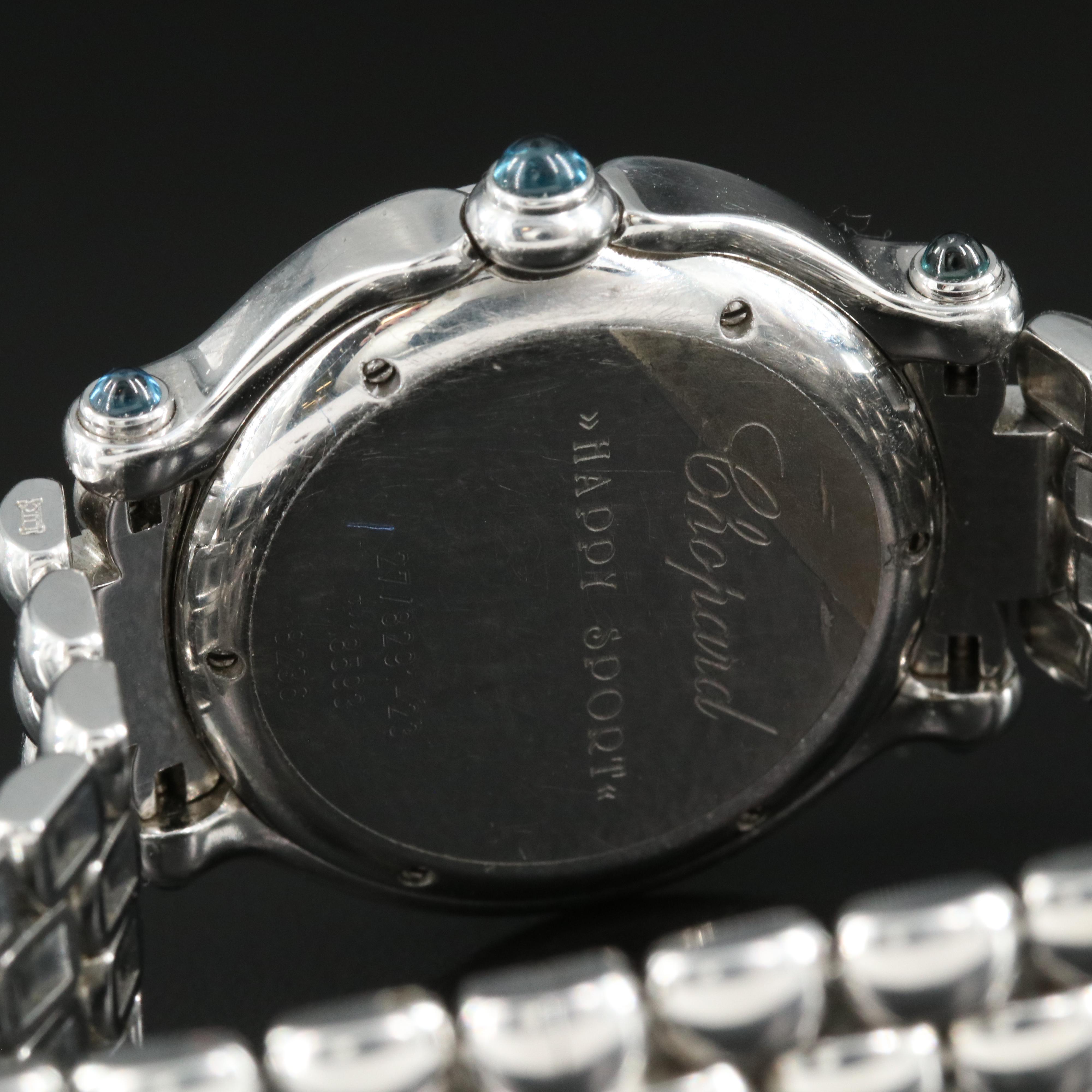 Chopard "Happy Sport" Floating Diamonds Watch