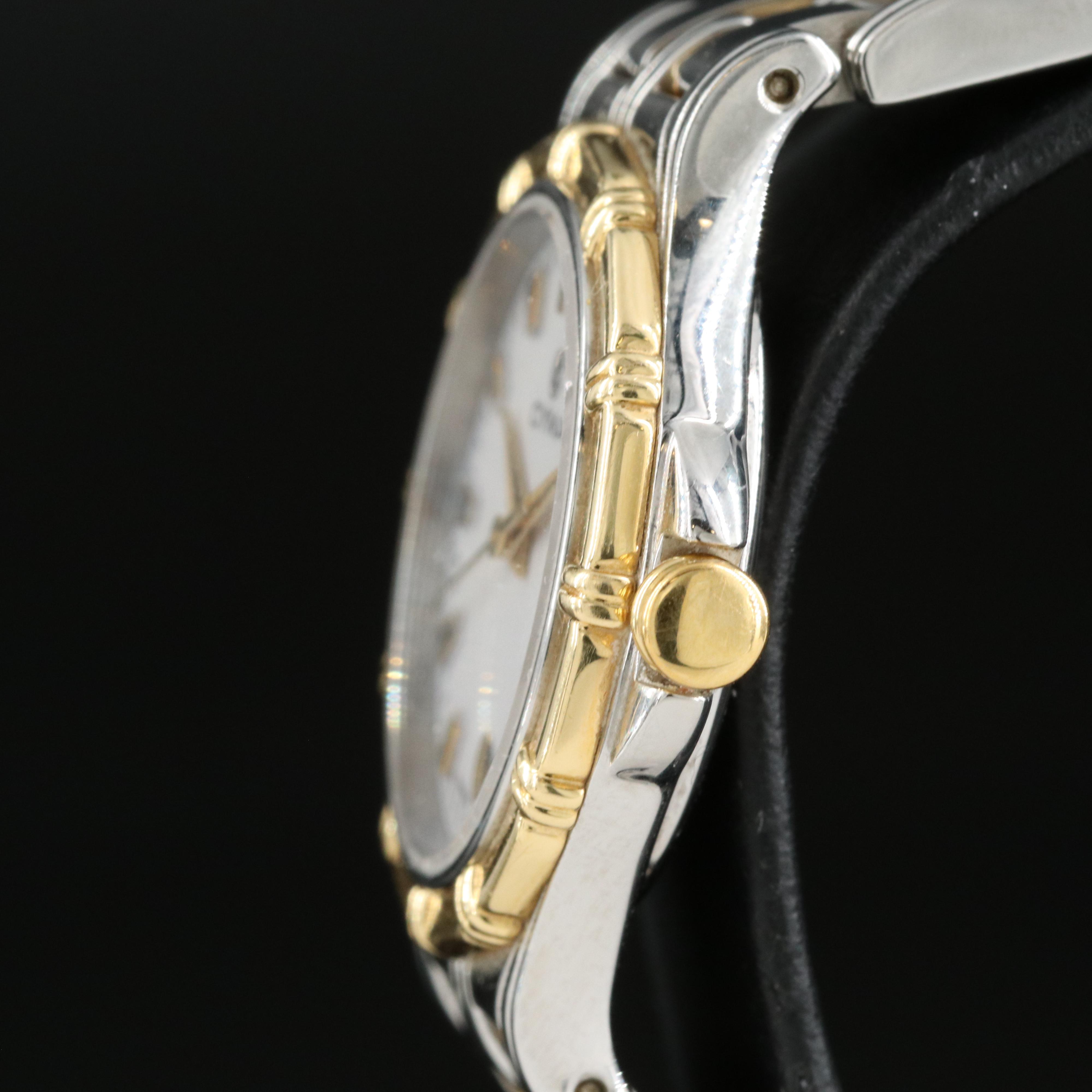 18K and Stainless Steel Cyma Swiss Quartz Watch