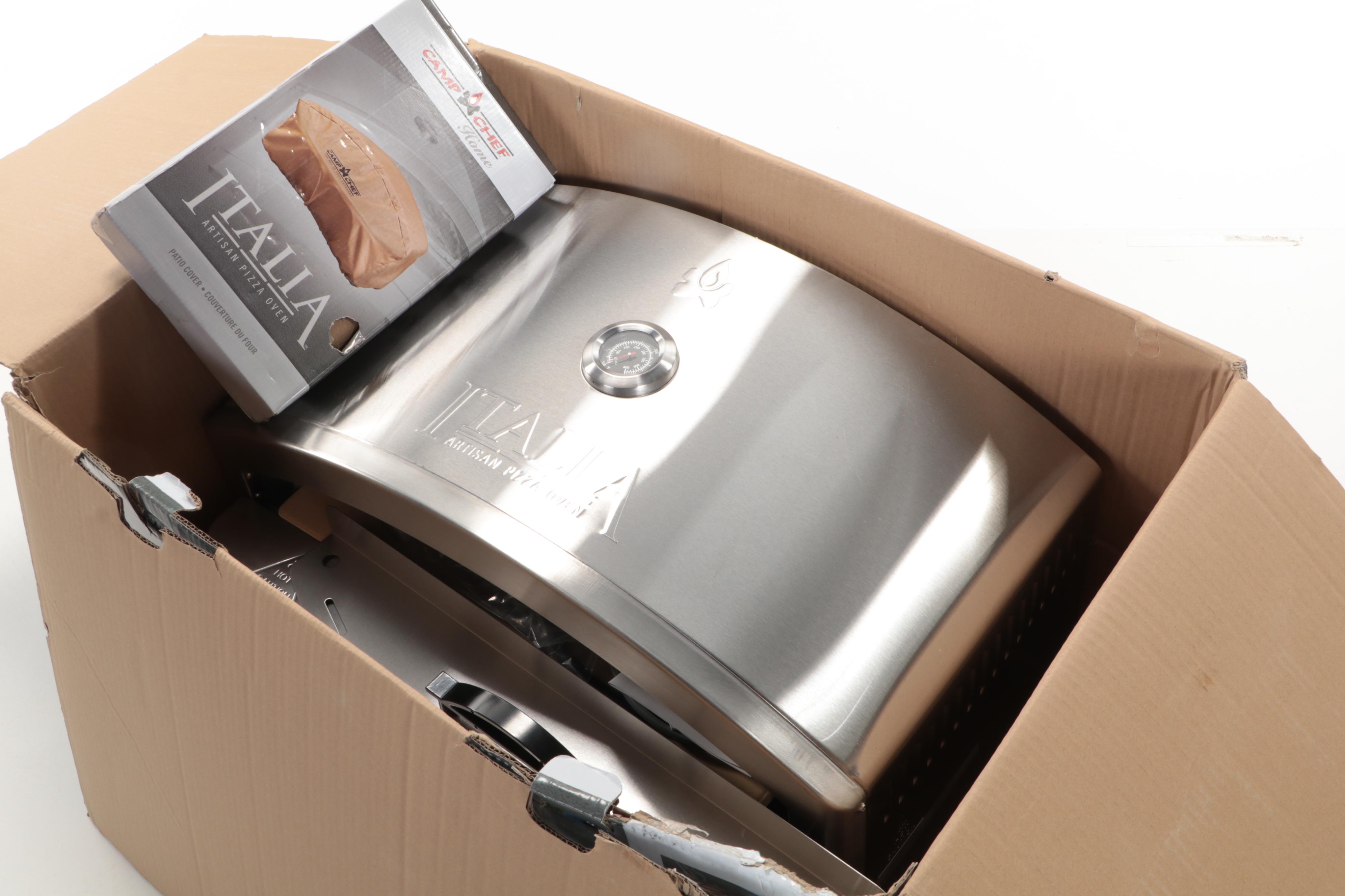 Italia Camp Chef Propane Powered Portable Artisan Pizza Oven