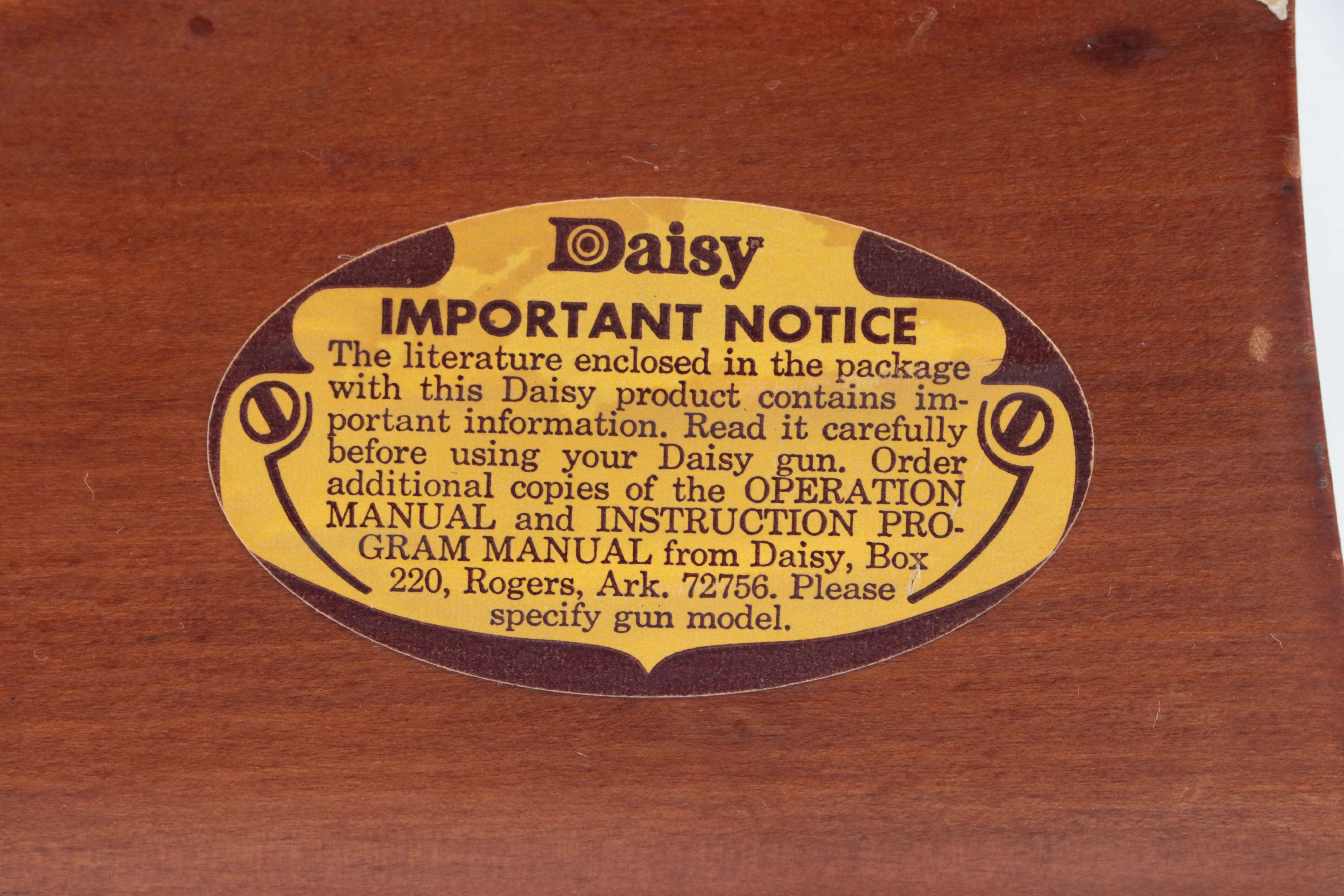 Daisy Model 99 B-B Gun