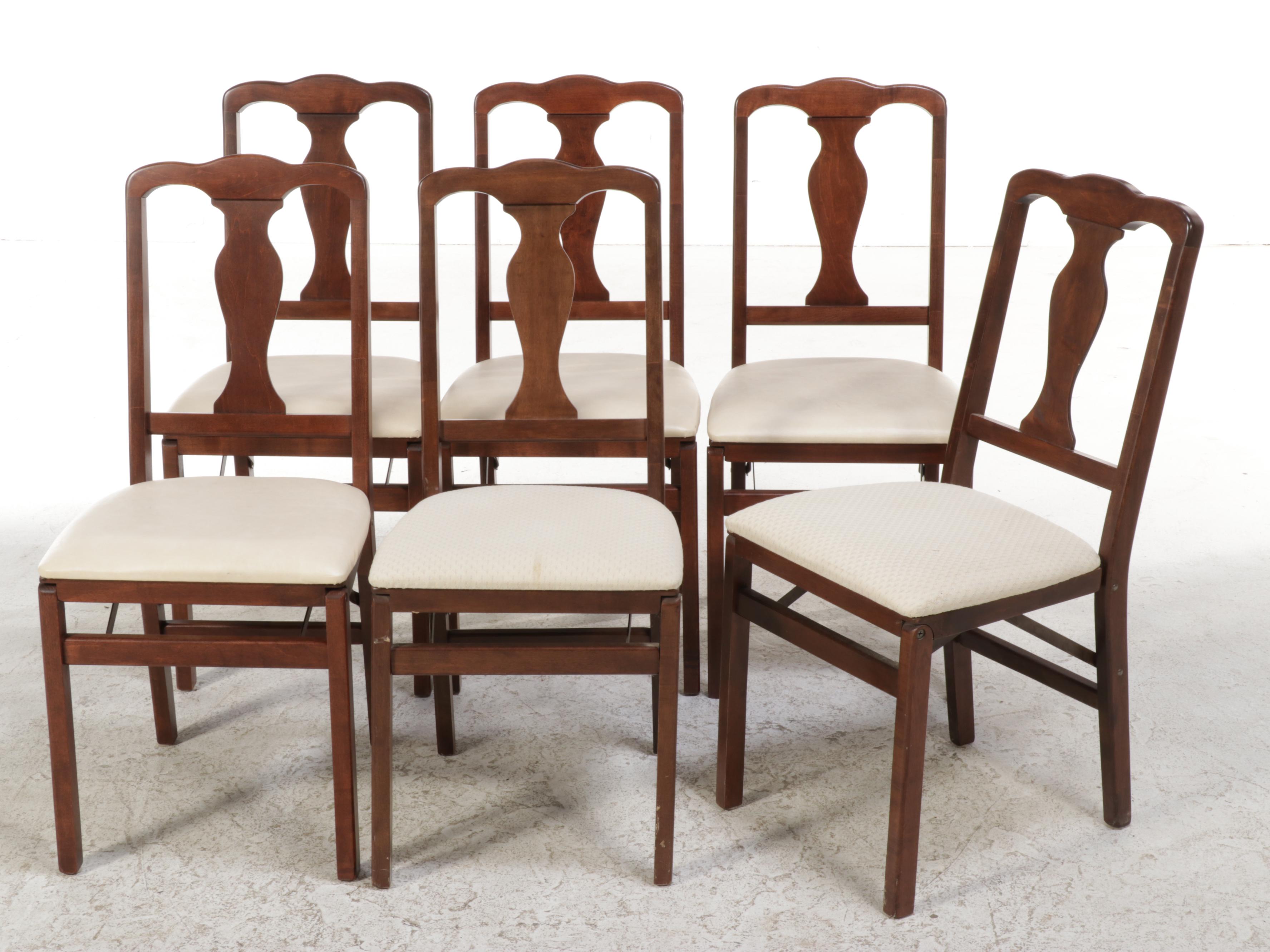 Stakmore Folding Wooden Card Table and Chairs