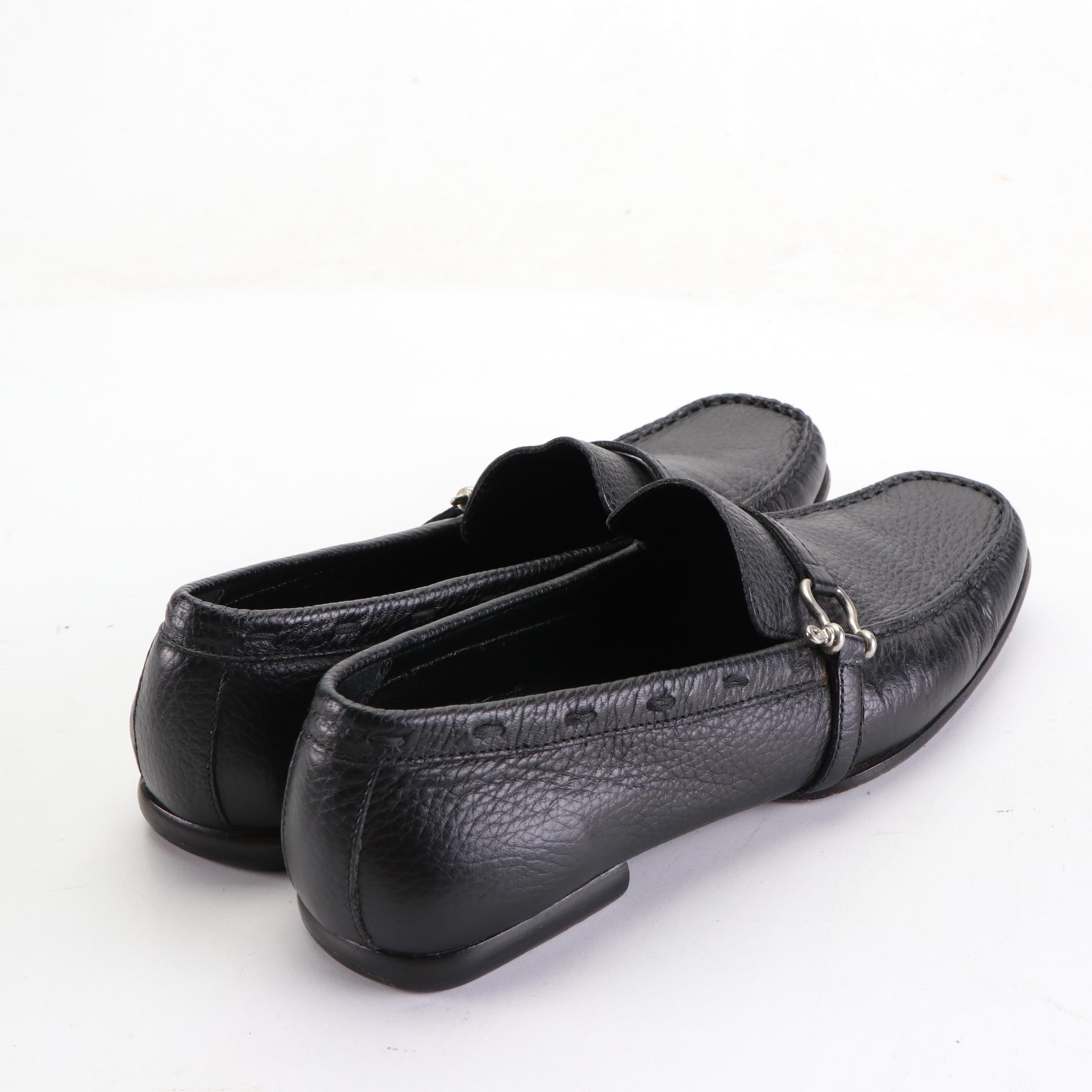 Prada Suede and Burberry Leather Loafers