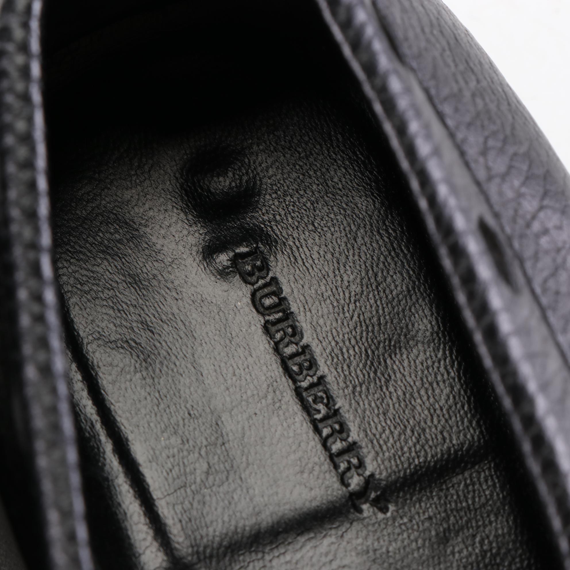 Prada Suede and Burberry Leather Loafers