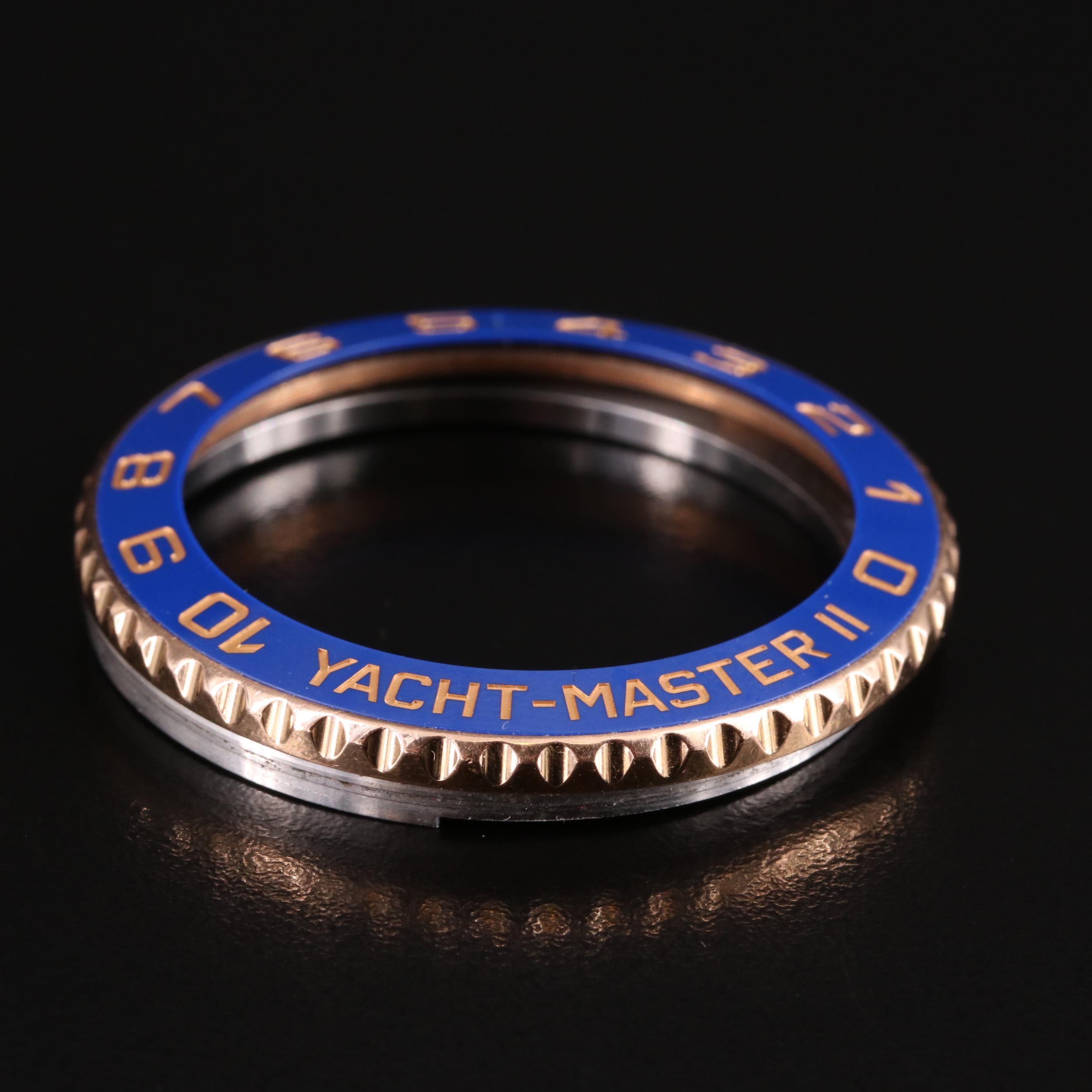 Rolex Yacht-Master II 18K and Stainless Steel Bezel