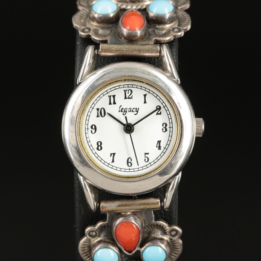 Legacy Wristwatch with Sterling Silver Bracelet
