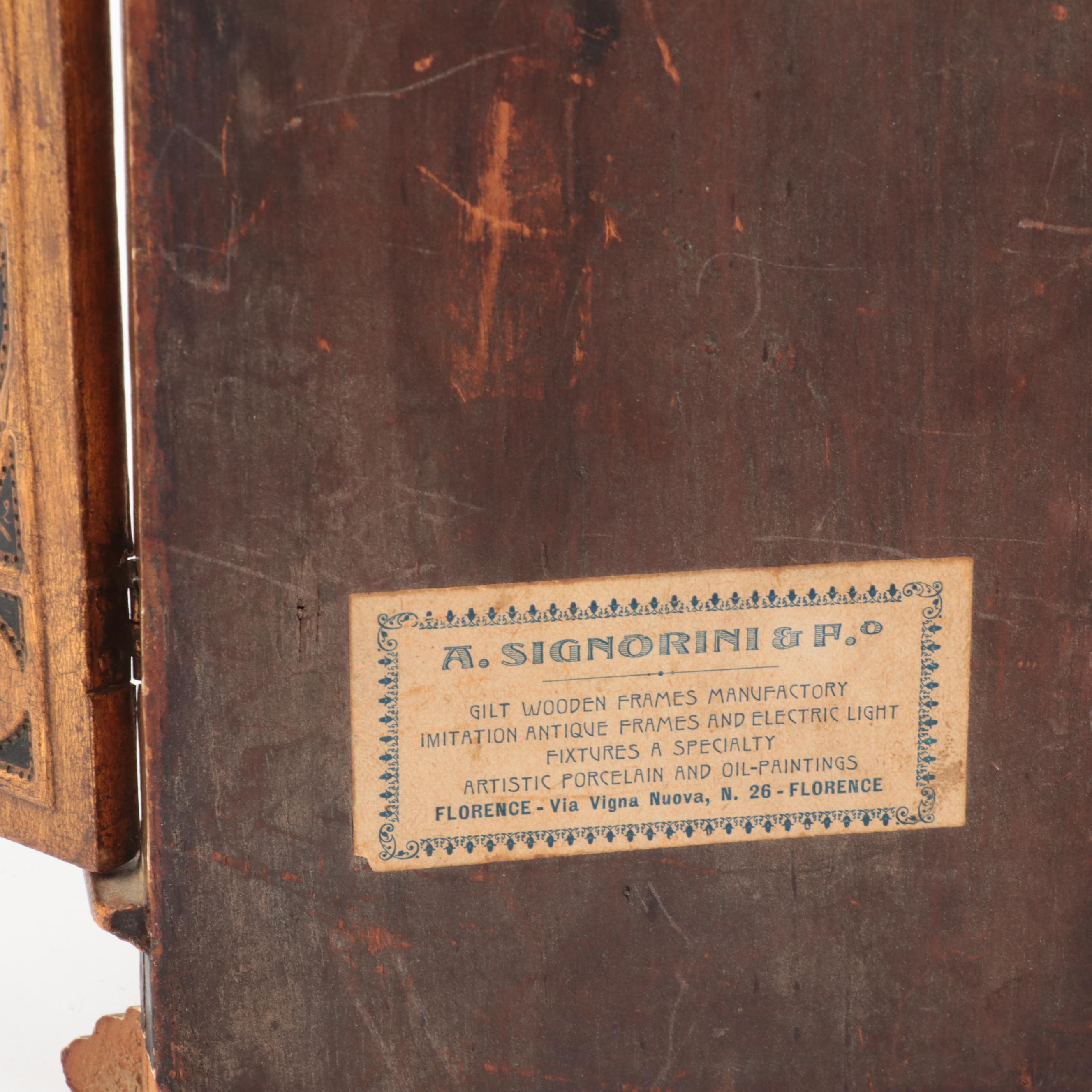 Chromolithograph Christian Retablo and More