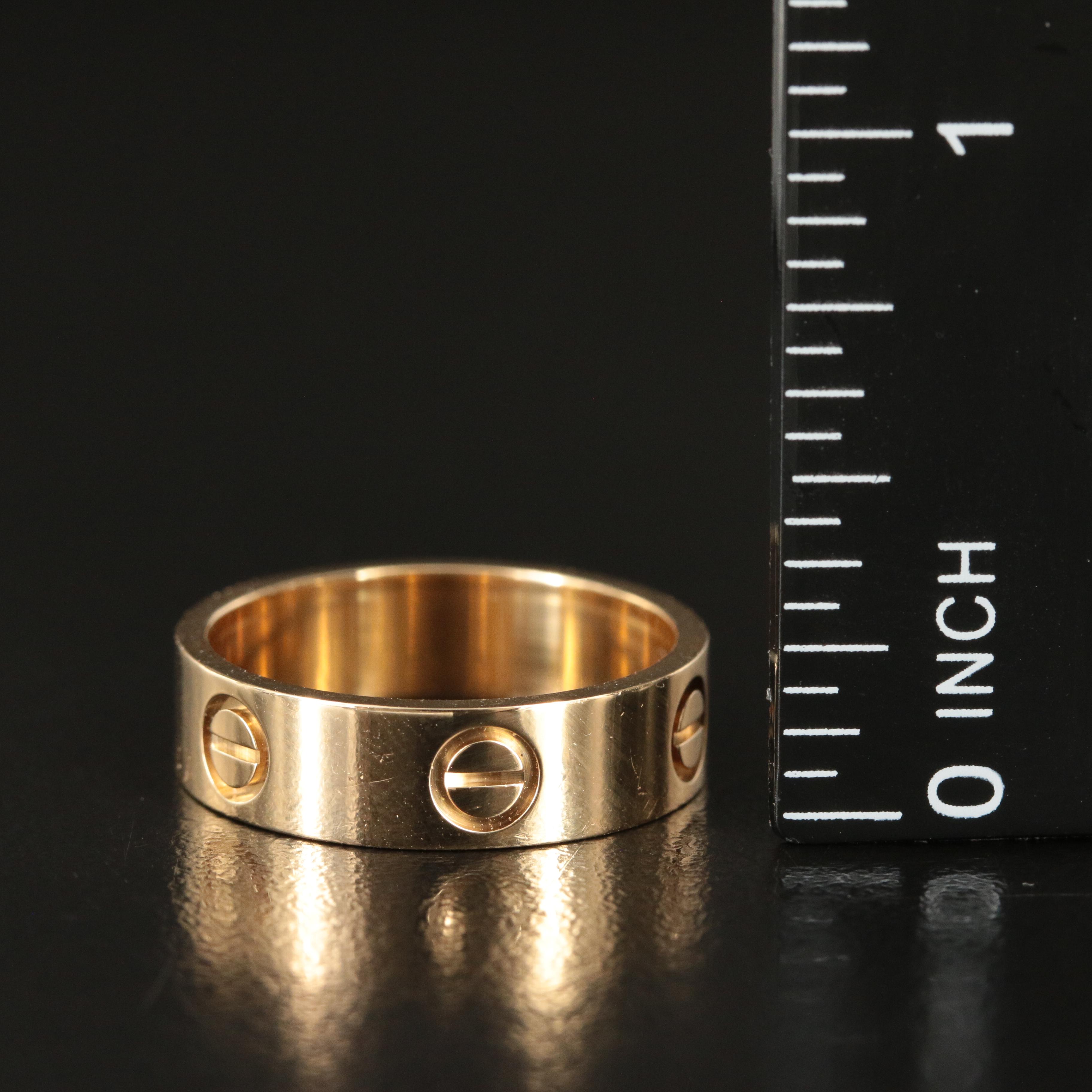 Cartier "Love" 18K Band