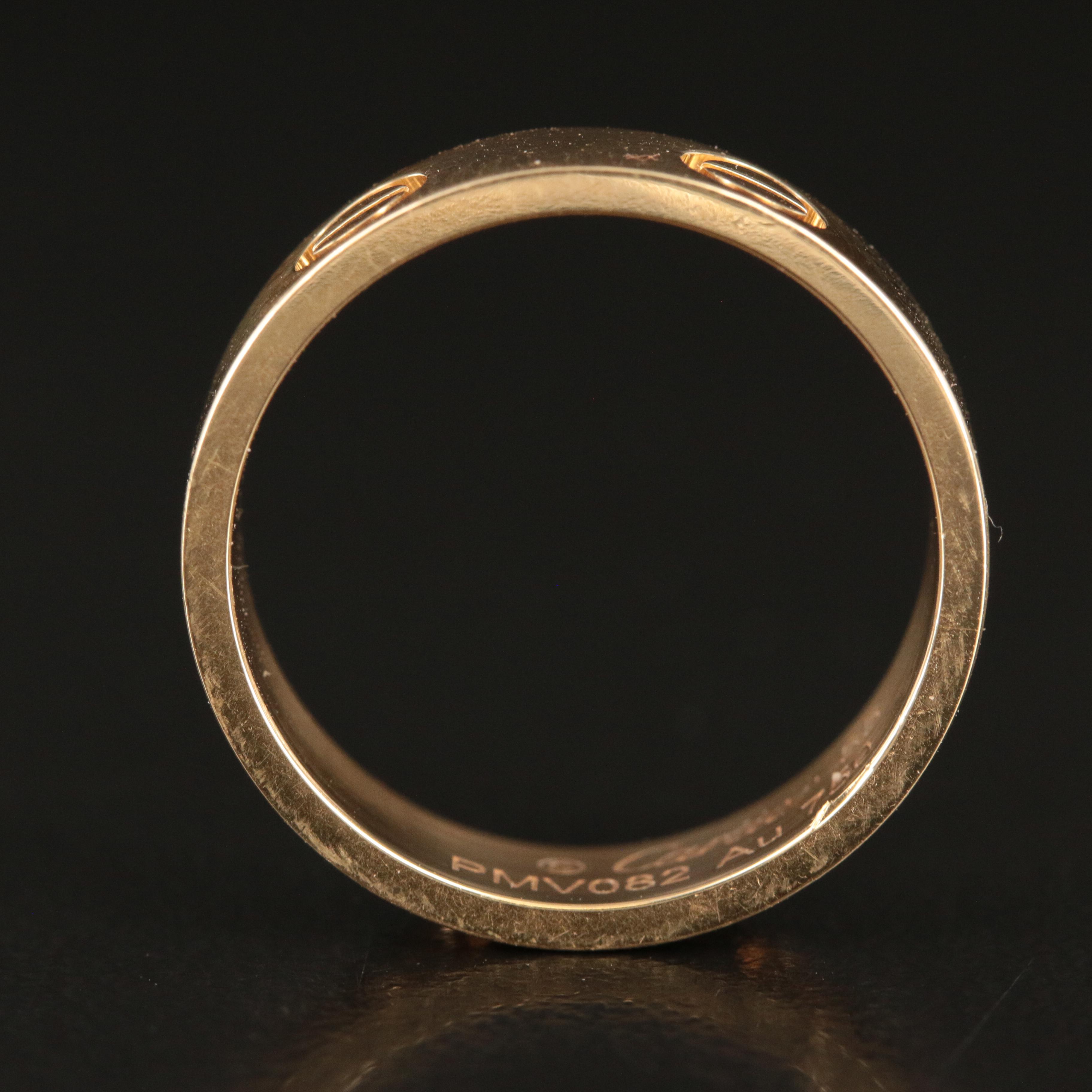 Cartier "Love" 18K Band