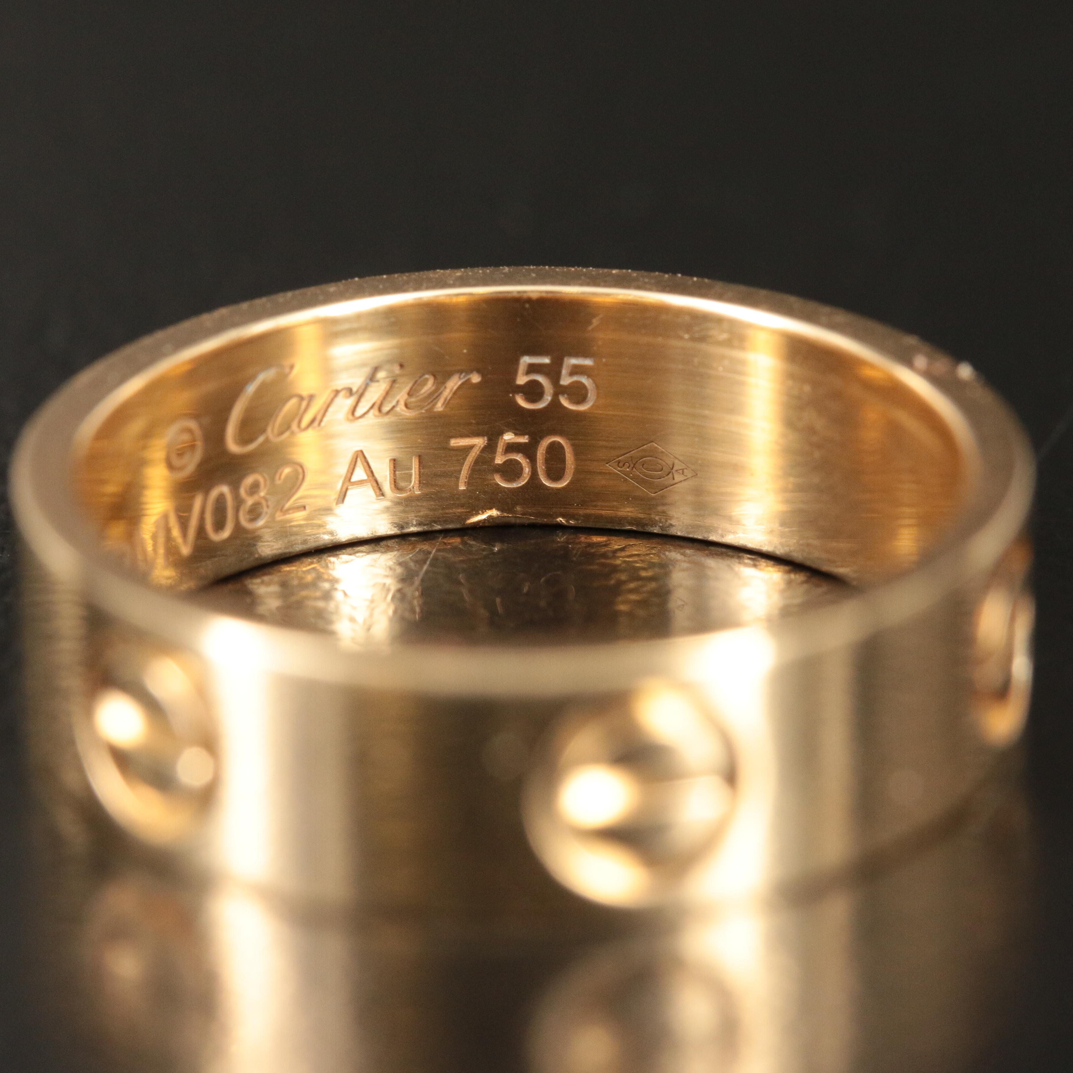 Cartier "Love" 18K Band