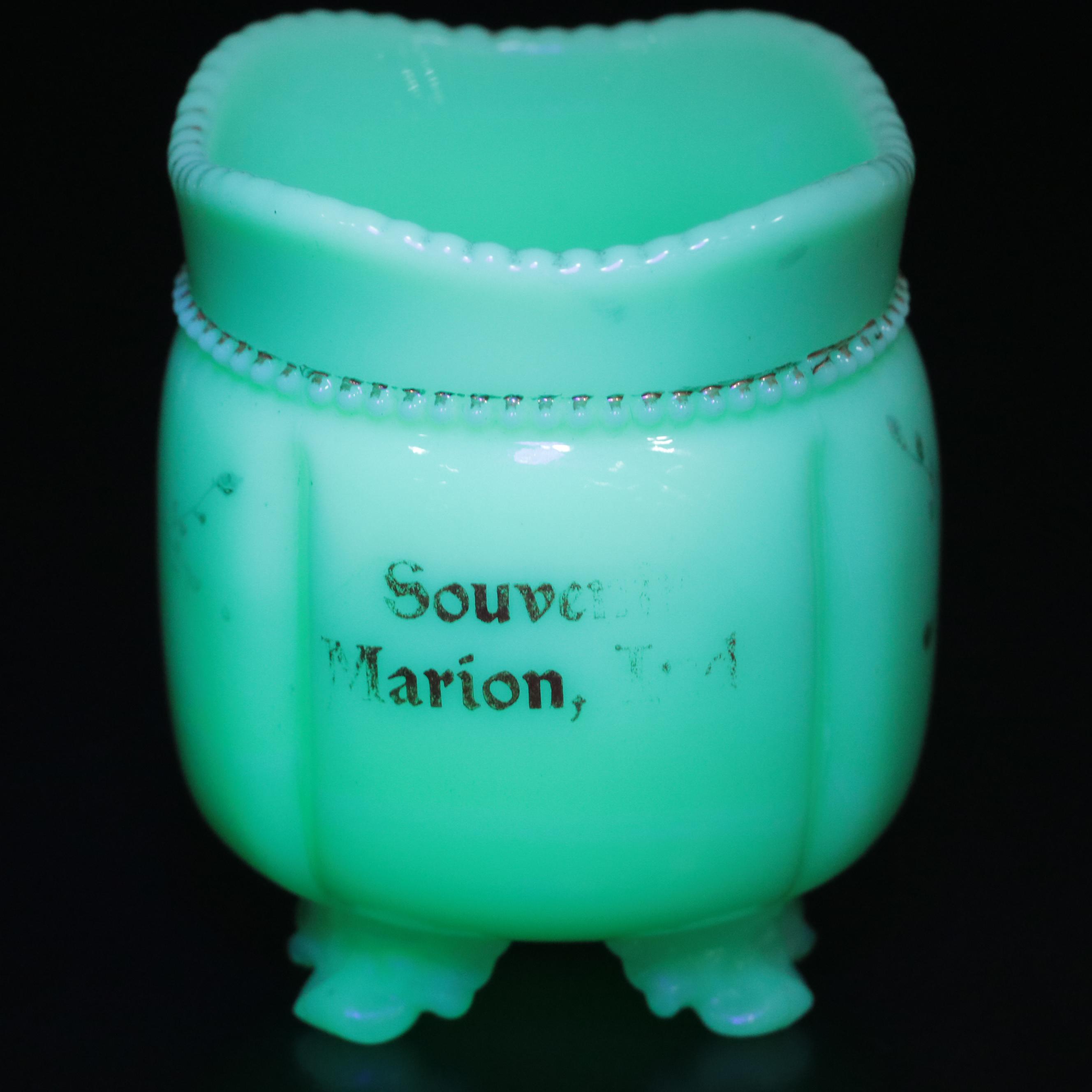 Heisey "Beaded Swag" and Other Glass Toothpick Holders