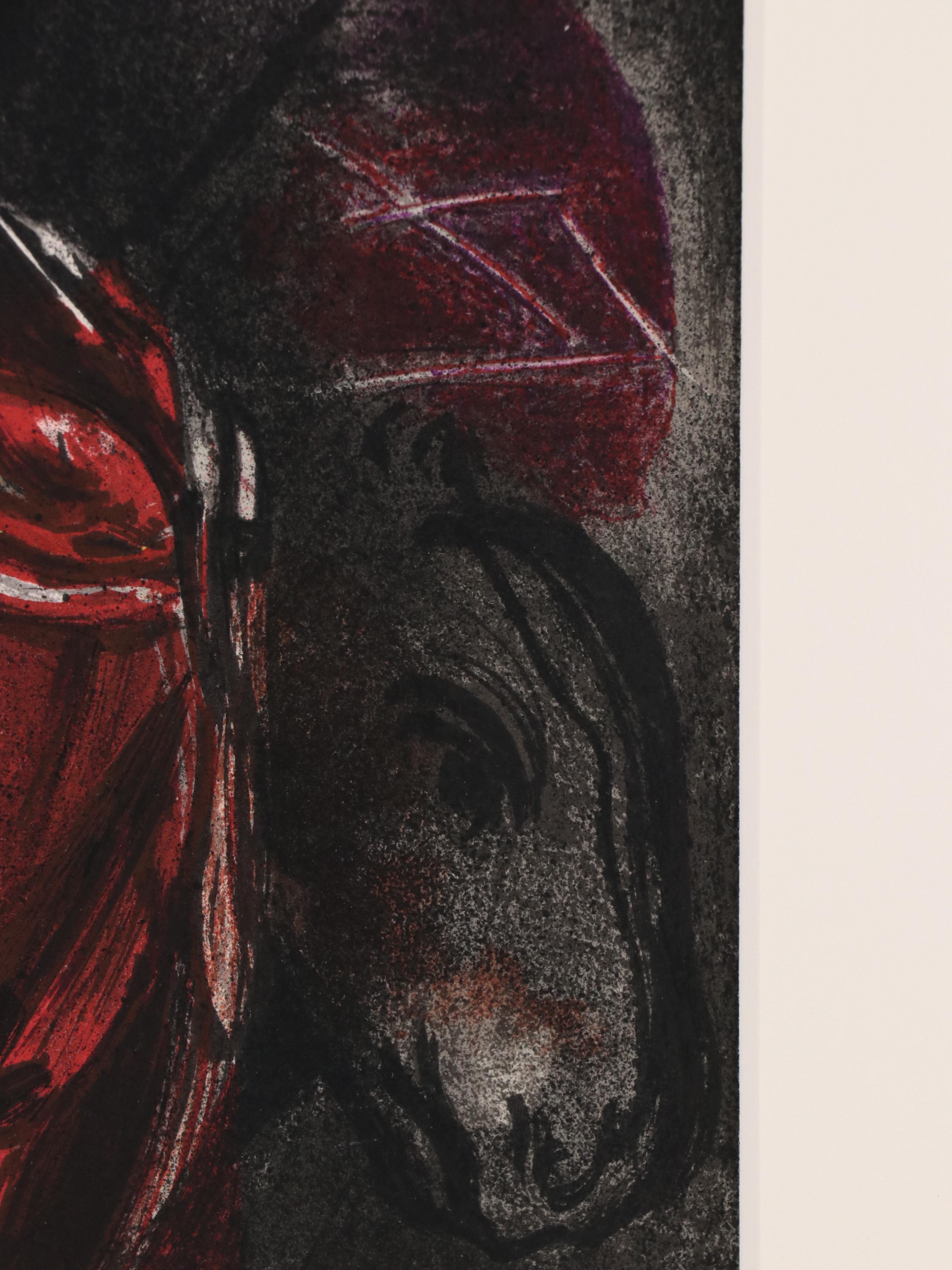 Marc Chagall Lithograph "The Prophet Jeremiah"