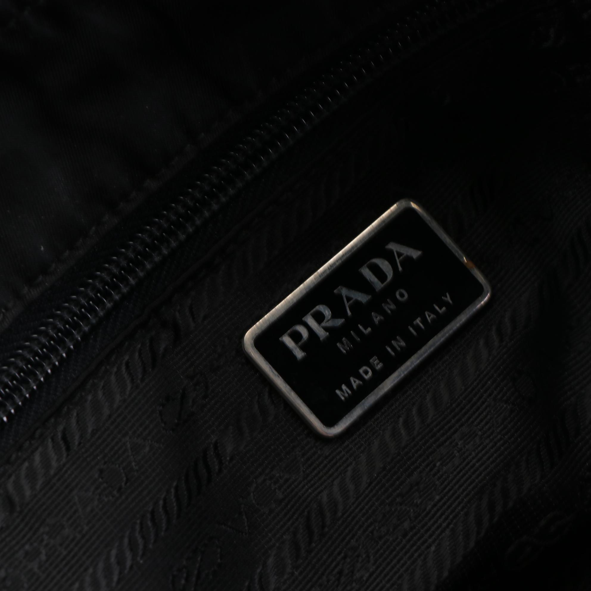 Prada Tessuto Tote Bag in Black Nylon