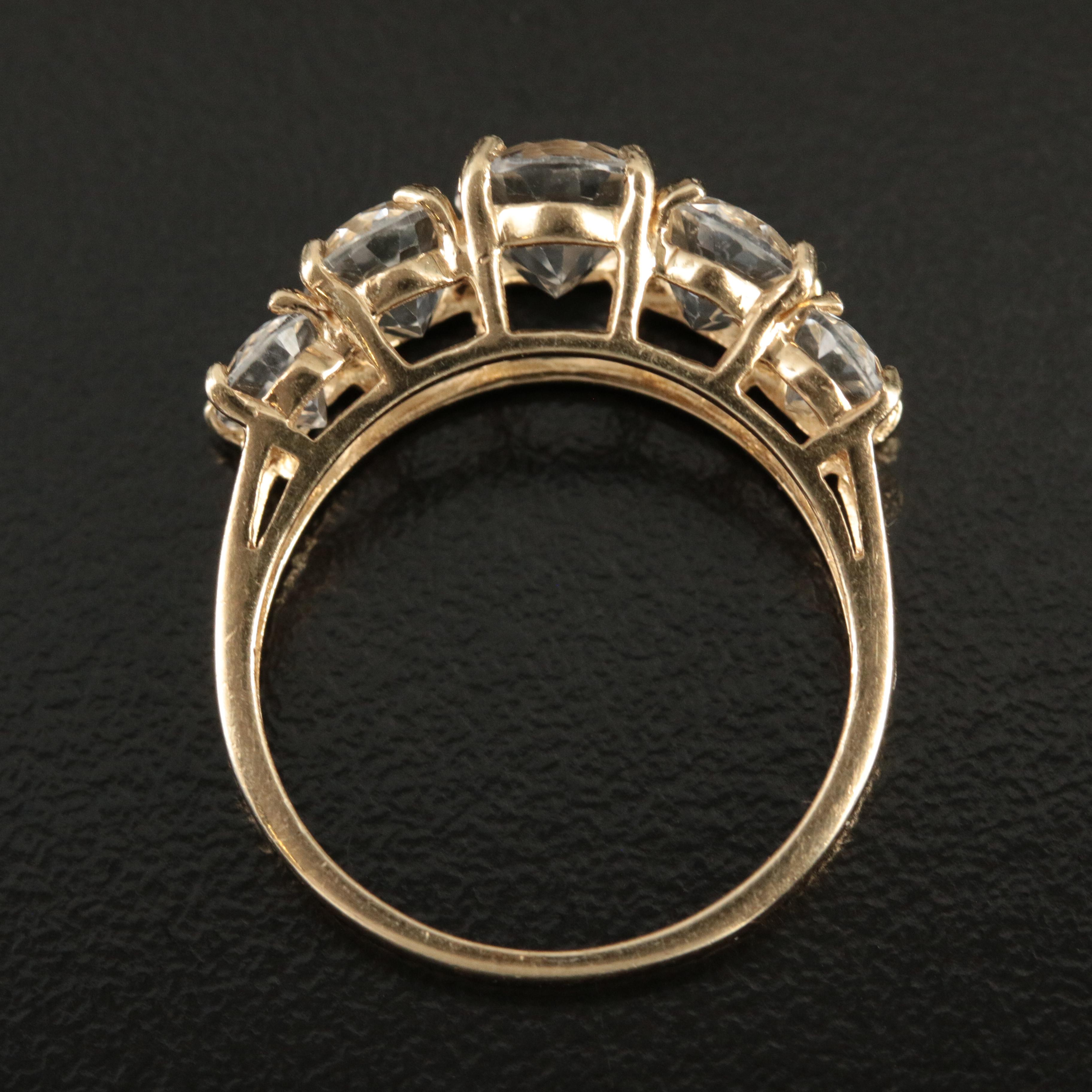 10K Topaz Ring