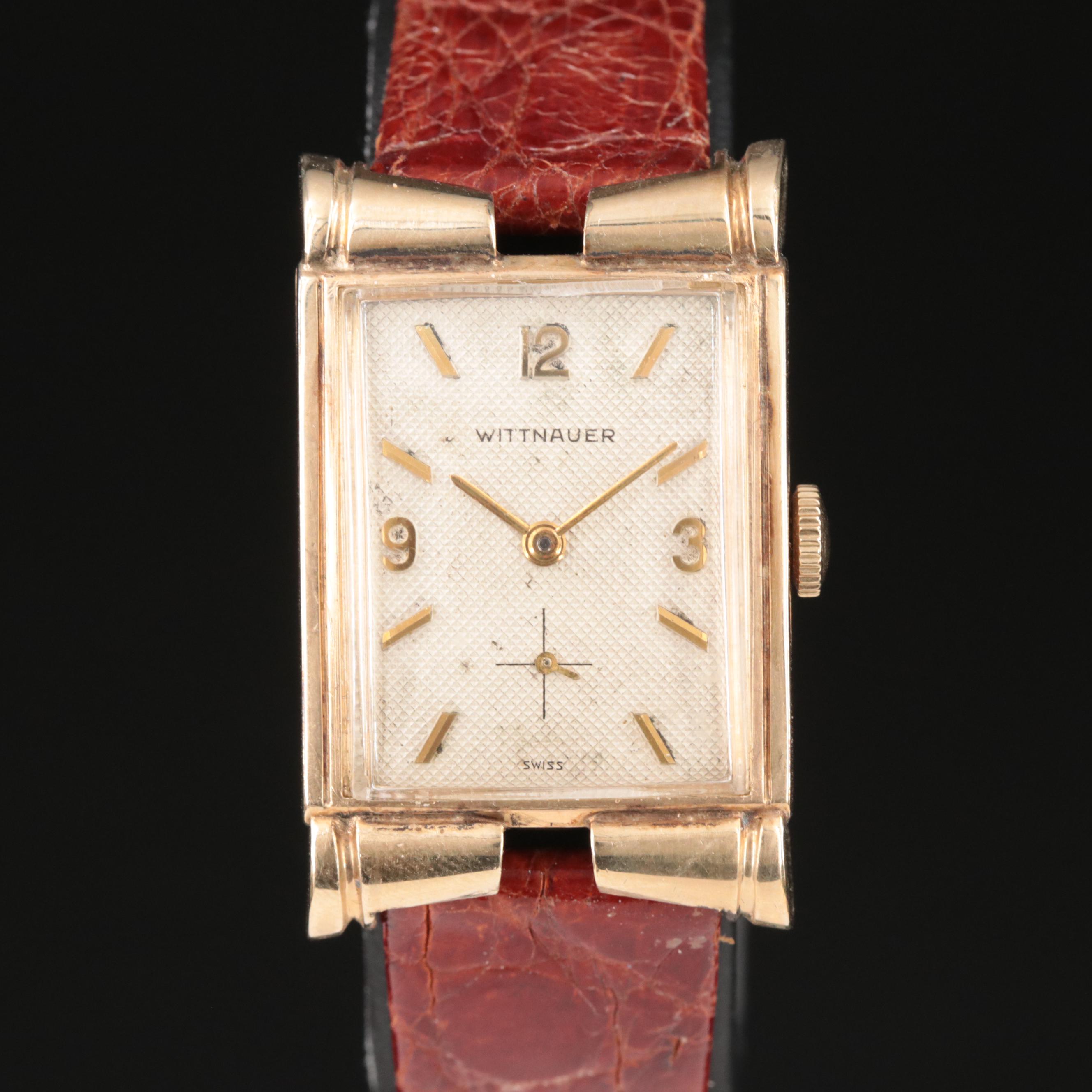 Vintage Wittnauer Gold-Filled Manual-Wind Watch