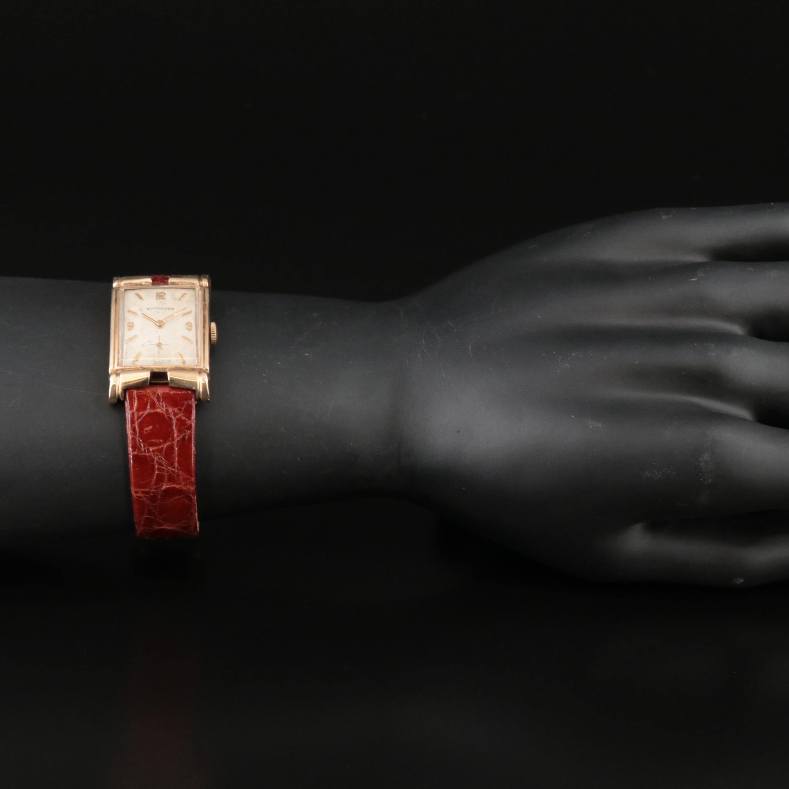 Vintage Wittnauer Gold-Filled Manual-Wind Watch