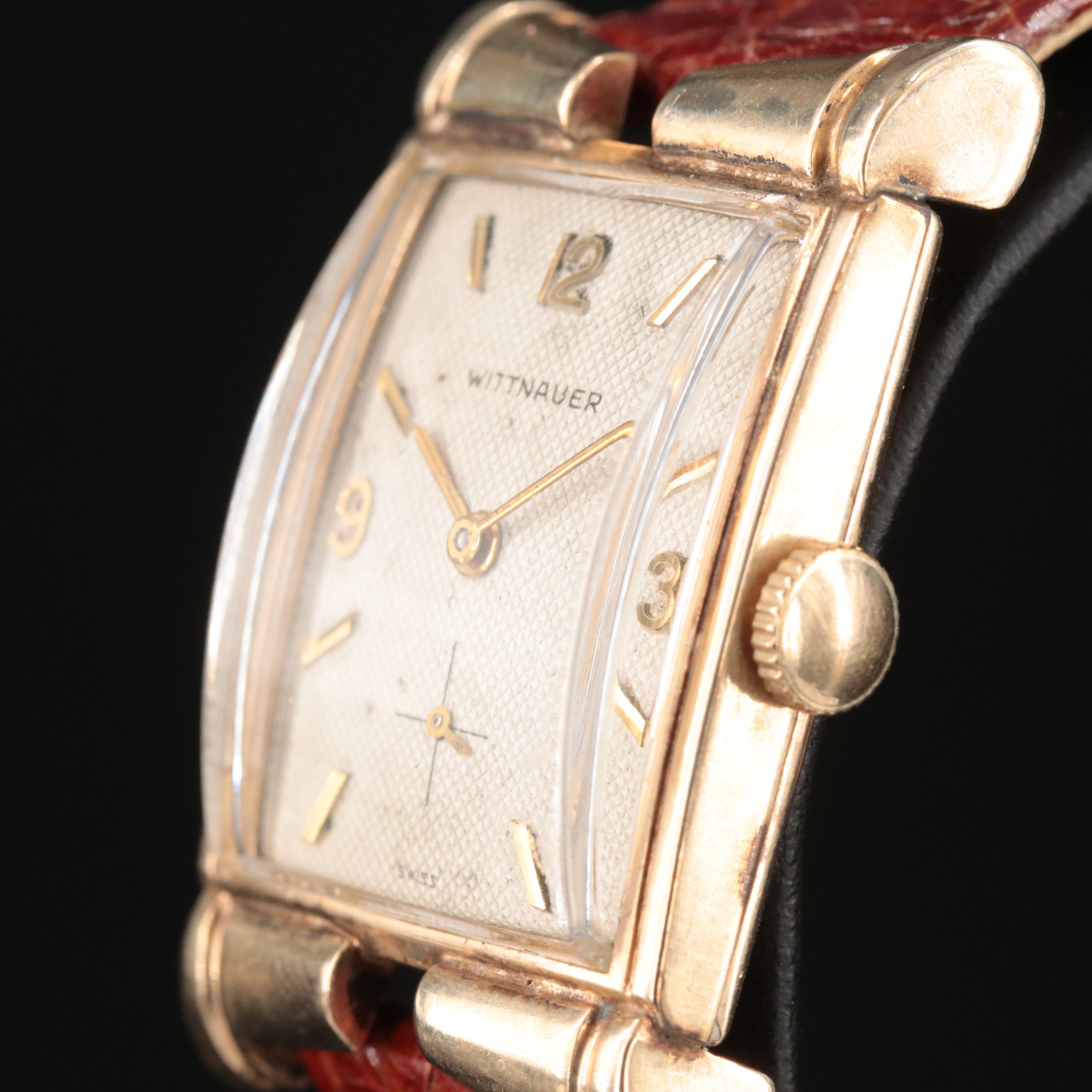 Vintage Wittnauer Gold-Filled Manual-Wind Watch