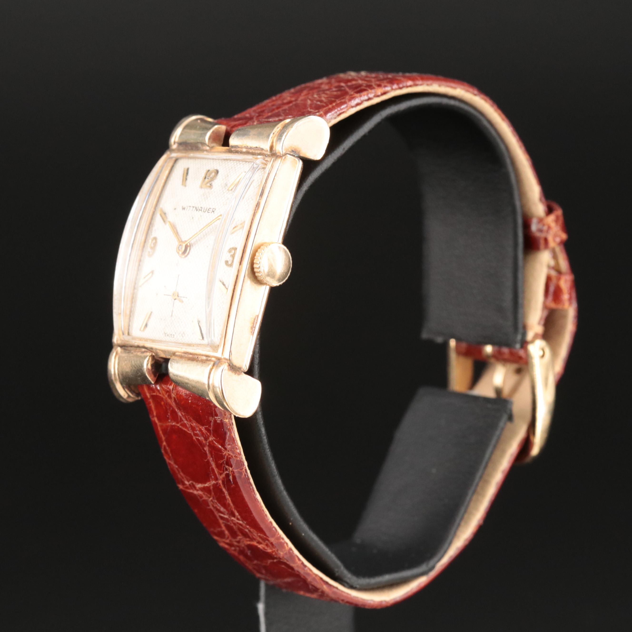 Vintage Wittnauer Gold-Filled Manual-Wind Watch