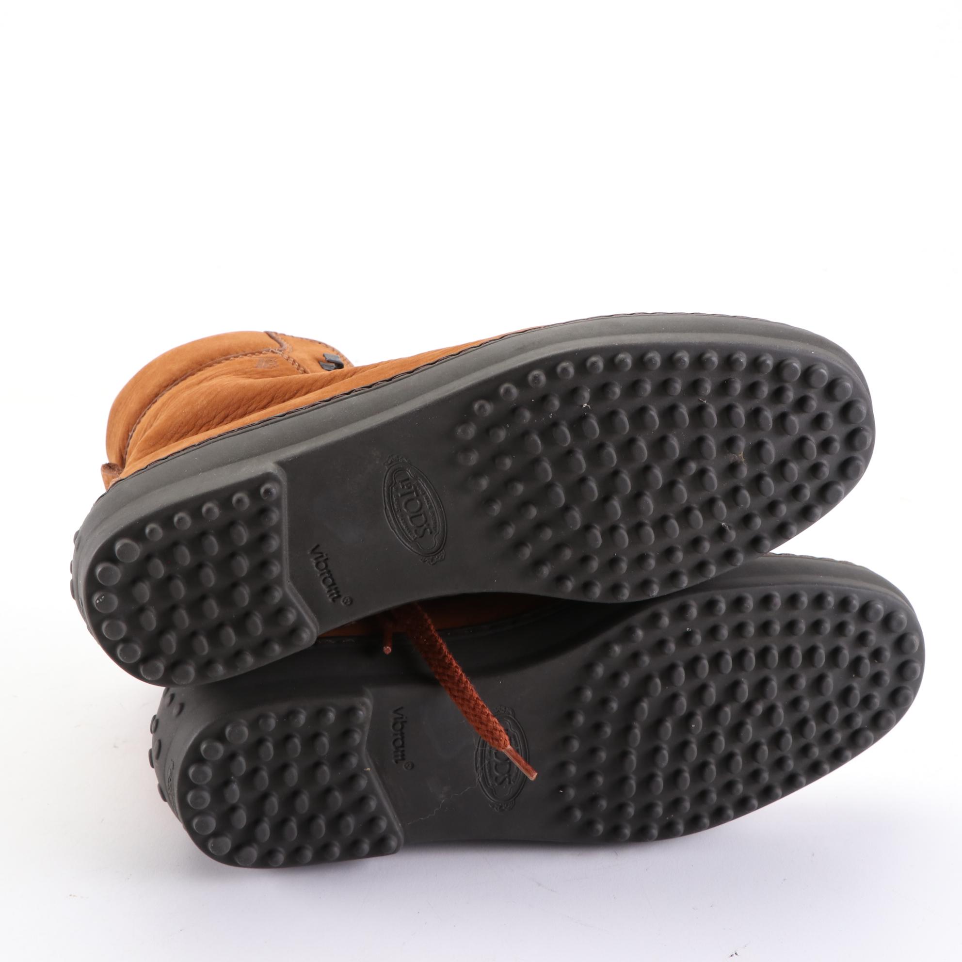 Prada Linea Rossa Suede Loafers and Leather Sneakers with Tod's Nubuck Boots