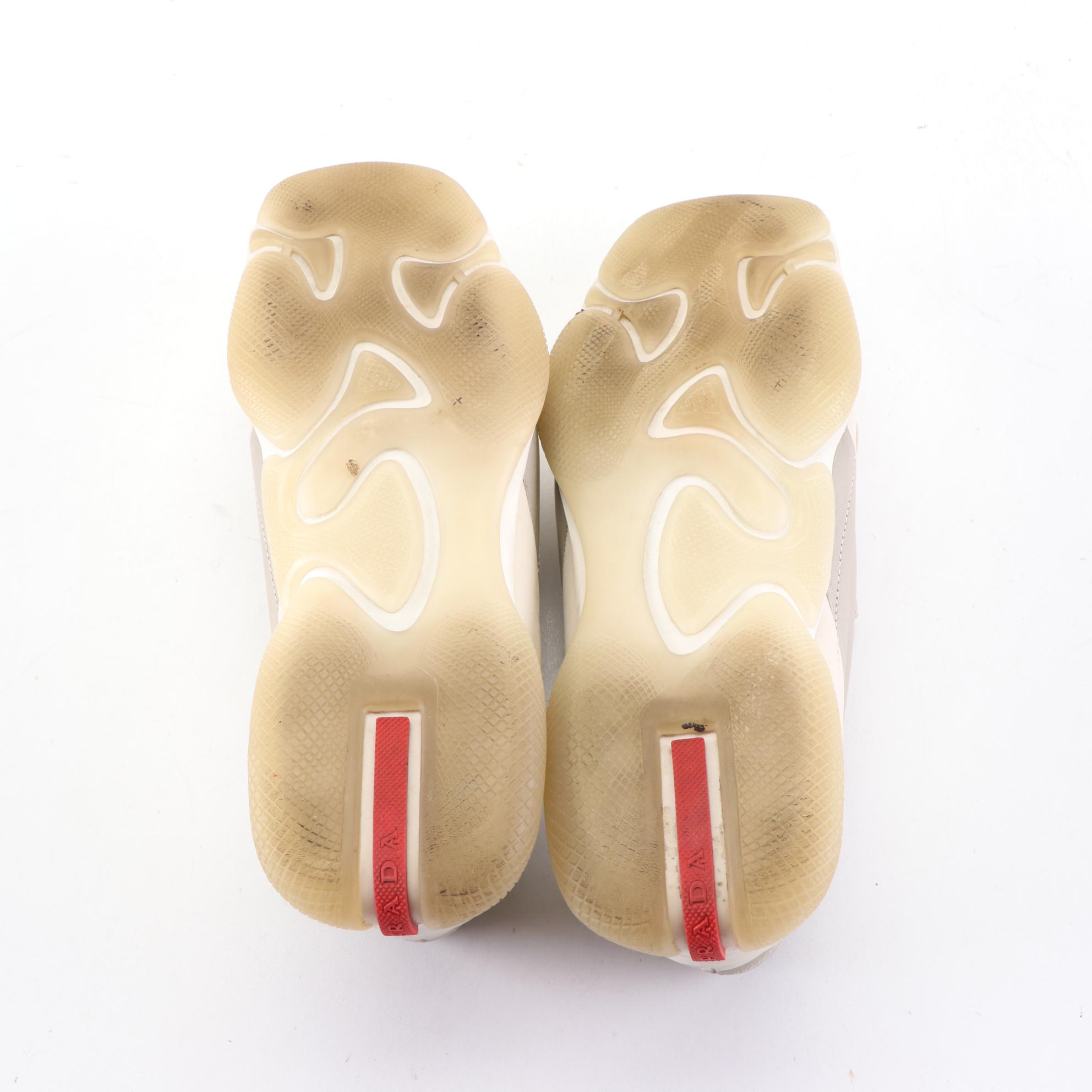 Prada Linea Rossa Suede Loafers and Leather Sneakers with Tod's Nubuck Boots