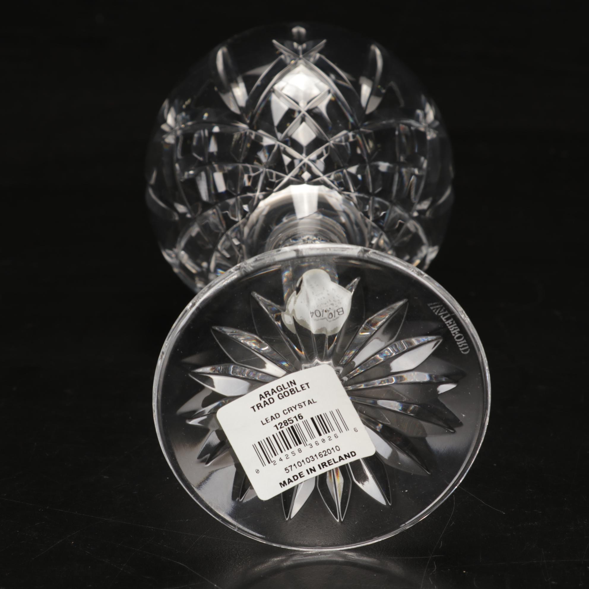 Waterford Crystal "Araglin Traditions" Water Goblets