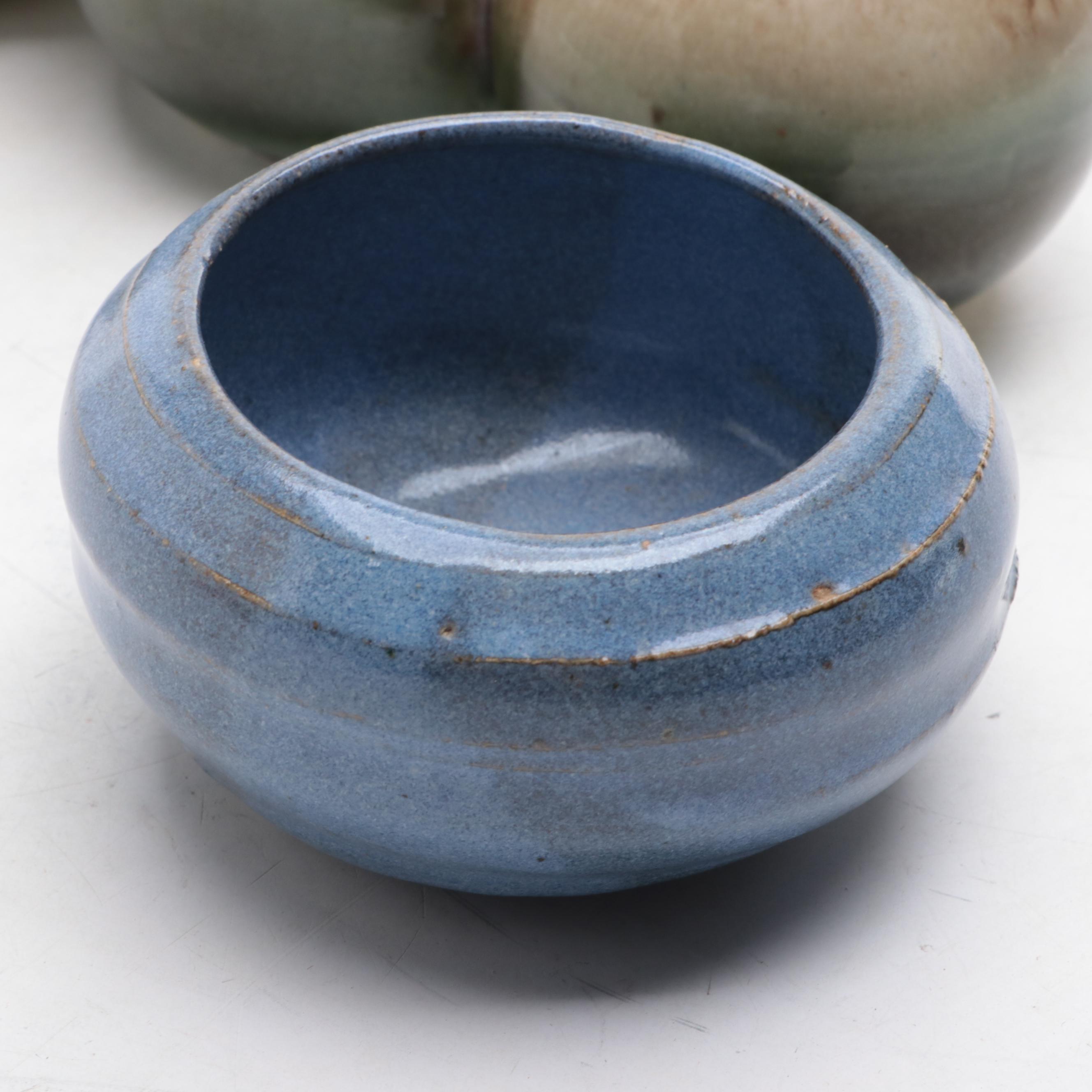 Hull Pottery Conjoined Bowls Other Ceramic Vase and Bowl
