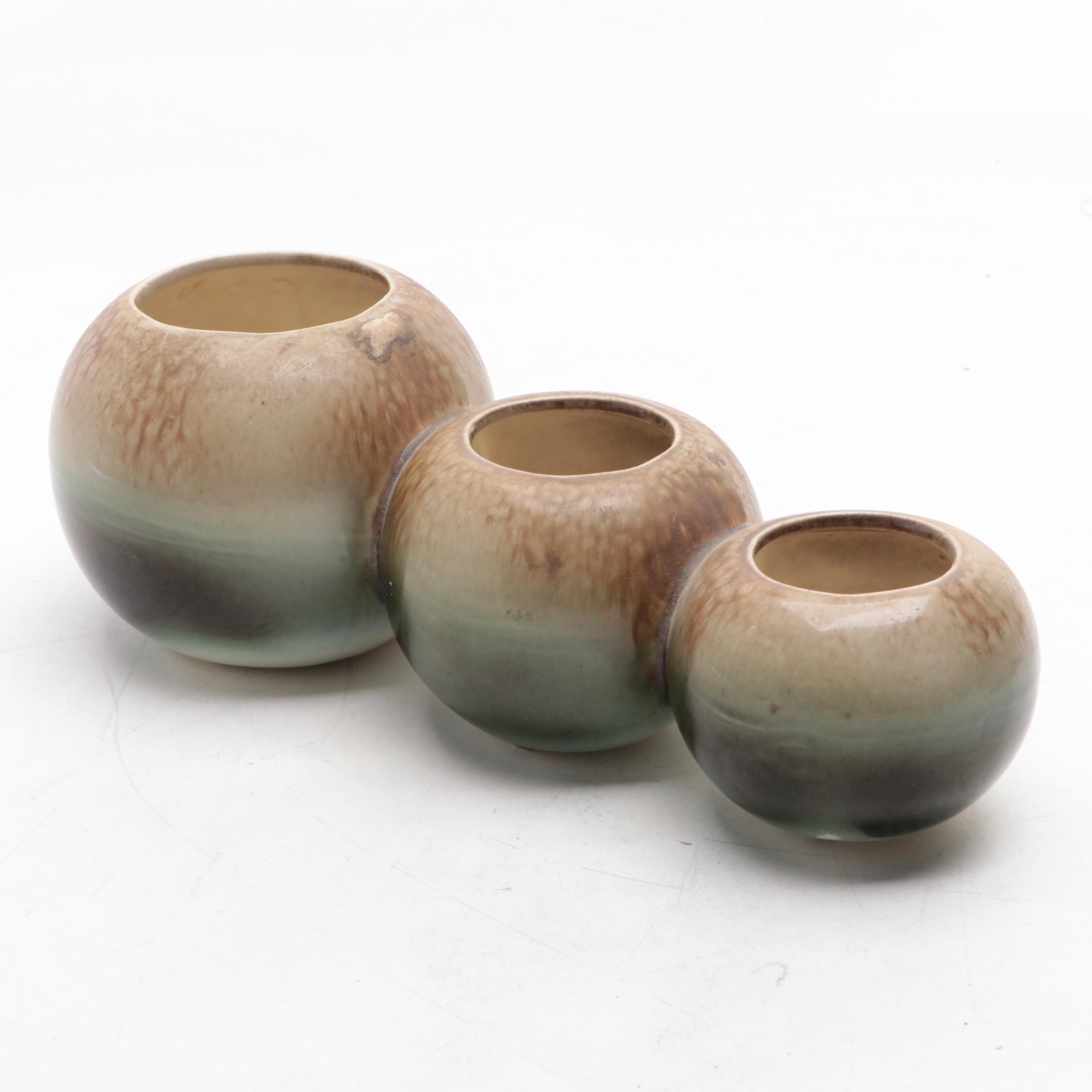 Hull Pottery Conjoined Bowls Other Ceramic Vase and Bowl