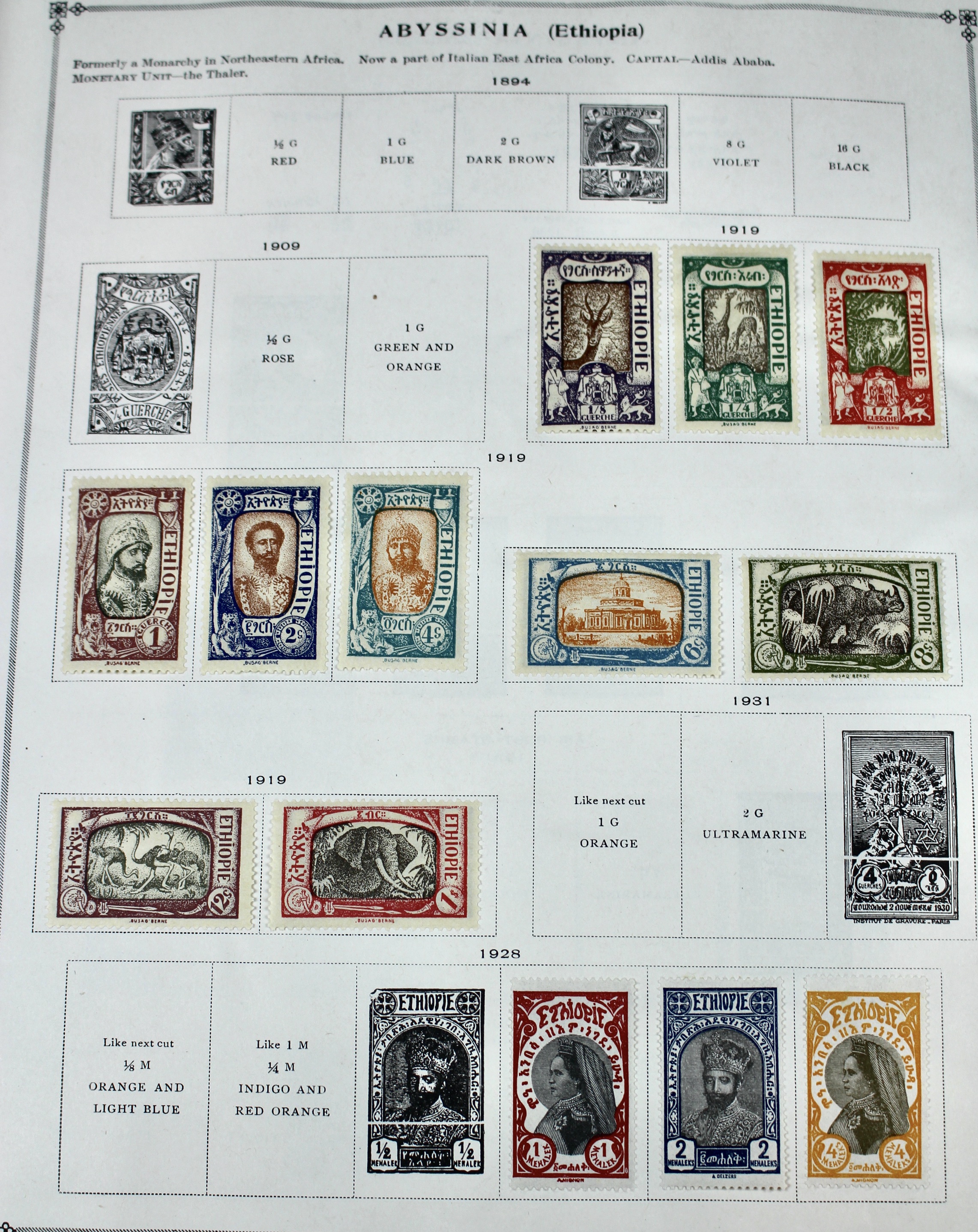 Scott's Junior International Postage Stamp Album