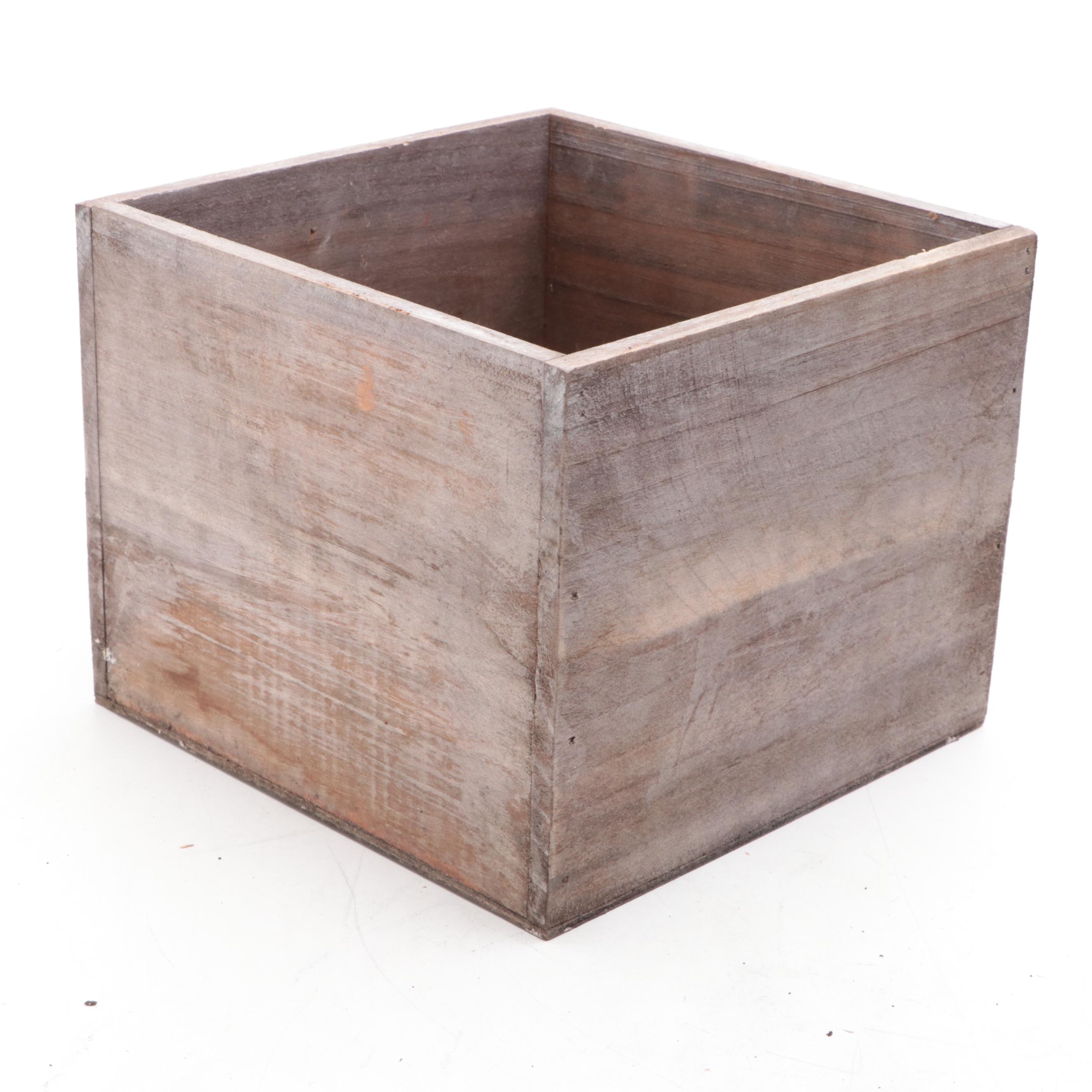 Metal Bee Decorated Box, Potted Faux Sunflowers, Frog Guiro, Lizard, More