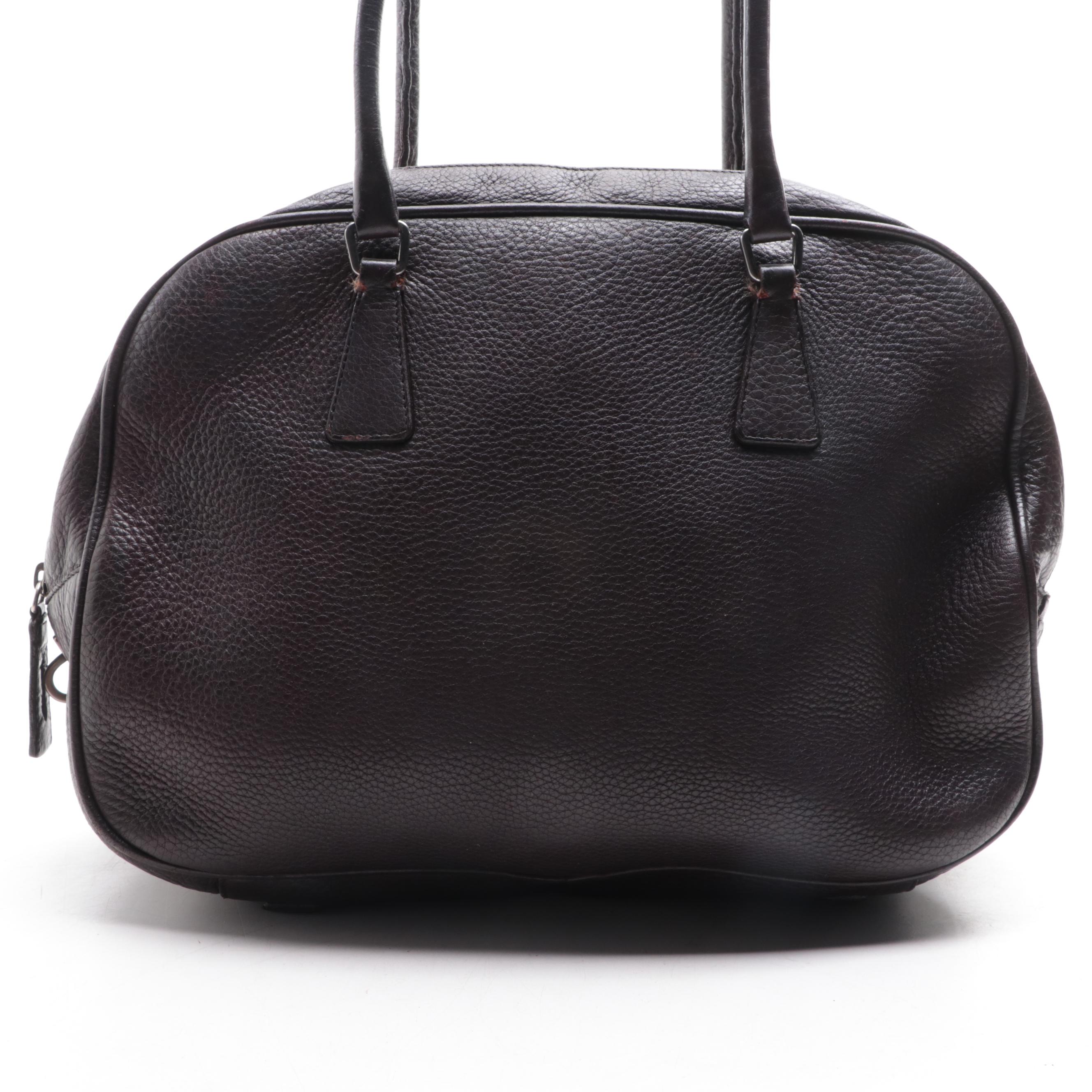 Prada Vitello Daino Leather Handbag