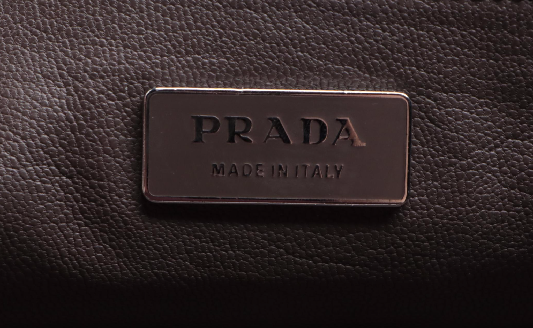 Prada Vitello Daino Leather Handbag