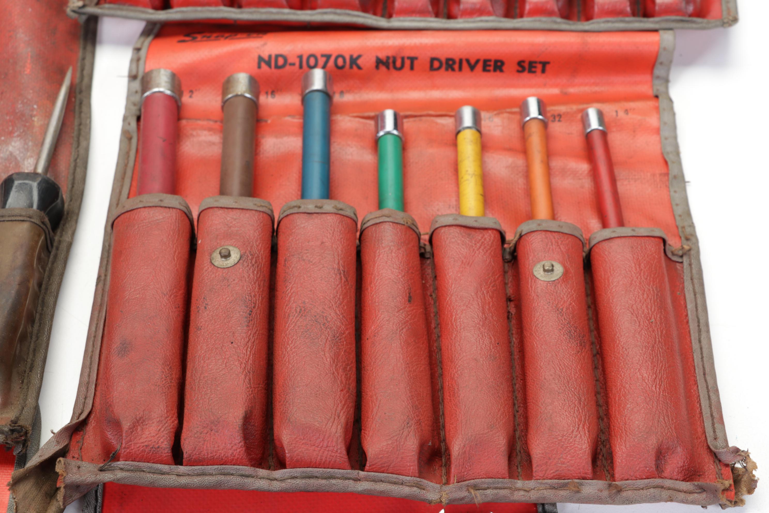 Snap-On Wrench Sets and Nut Driver Sets