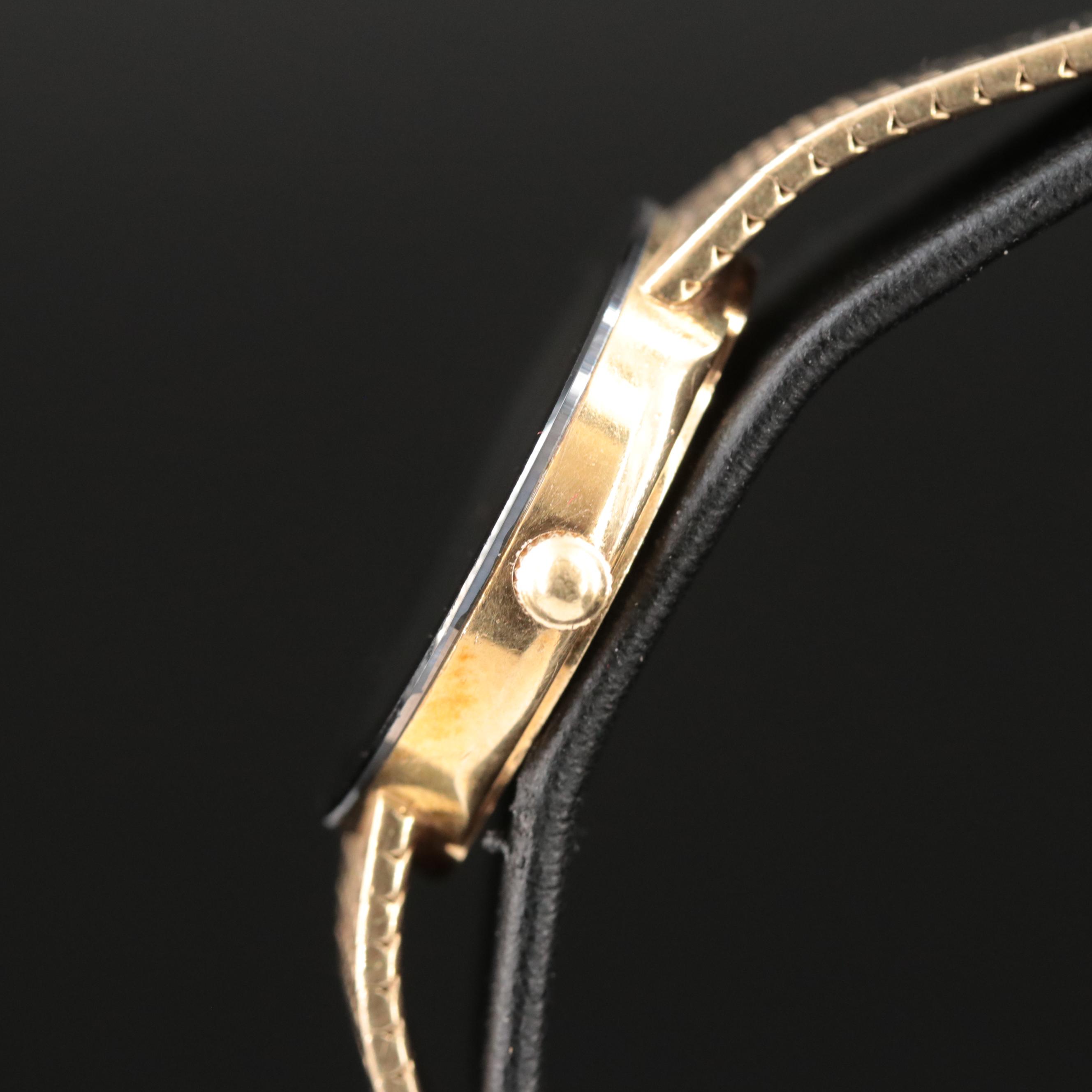 14K Movado Museum Swiss Quartz Watch