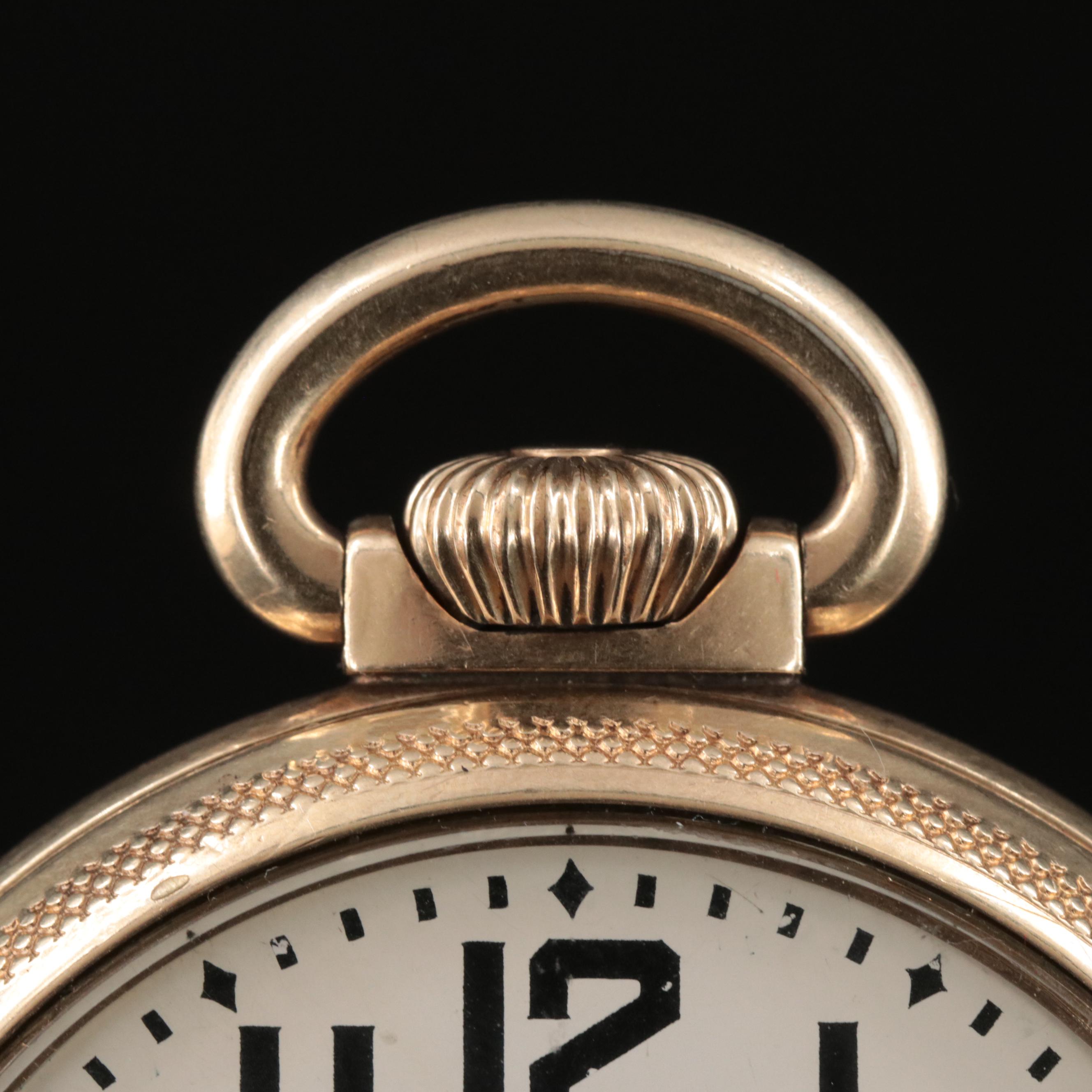 Waltham Vanguard Gold-Filled Pocket Watch