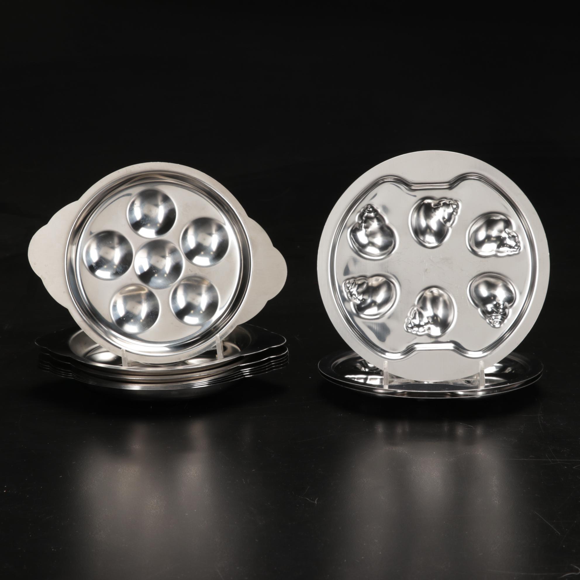 Stegor "Pace" Stainless Flatware, "Antiques" Magazine, Toaster, and Escargot Set