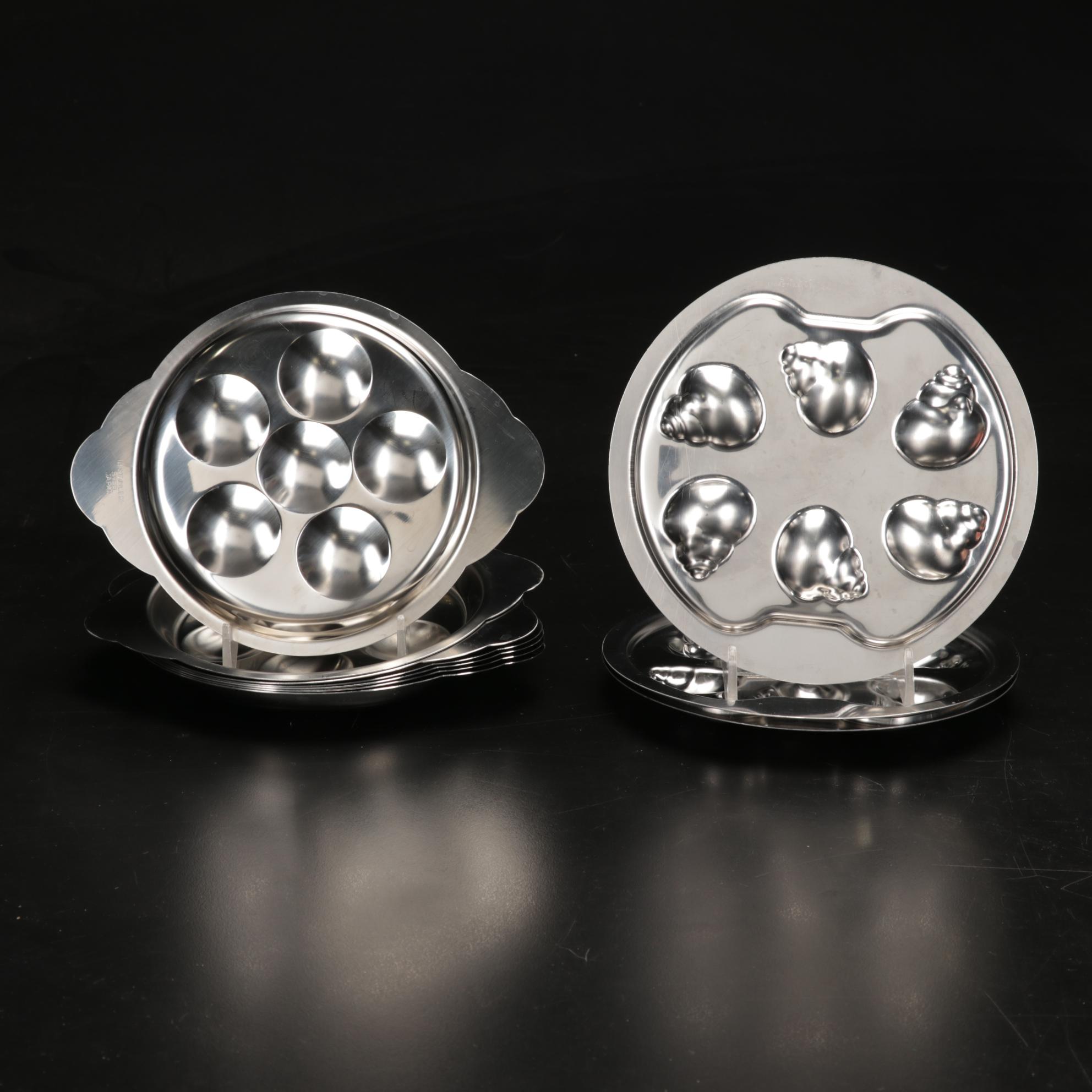 Stegor "Pace" Stainless Flatware, "Antiques" Magazine, Toaster, and Escargot Set