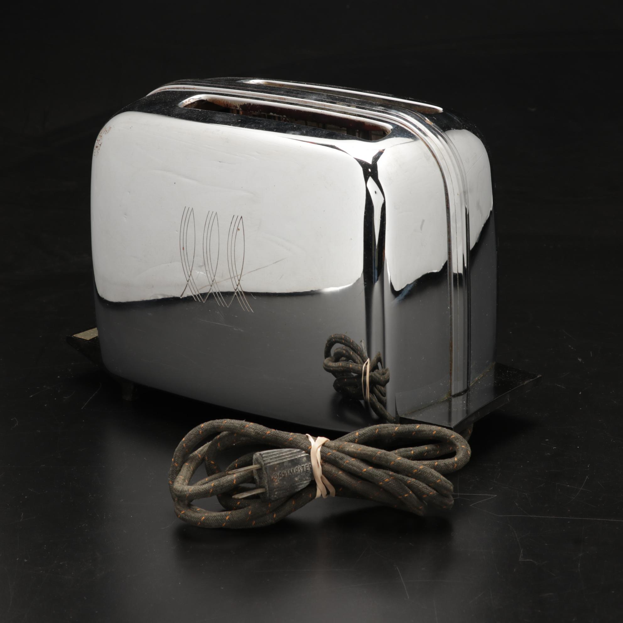 Stegor "Pace" Stainless Flatware, "Antiques" Magazine, Toaster, and Escargot Set