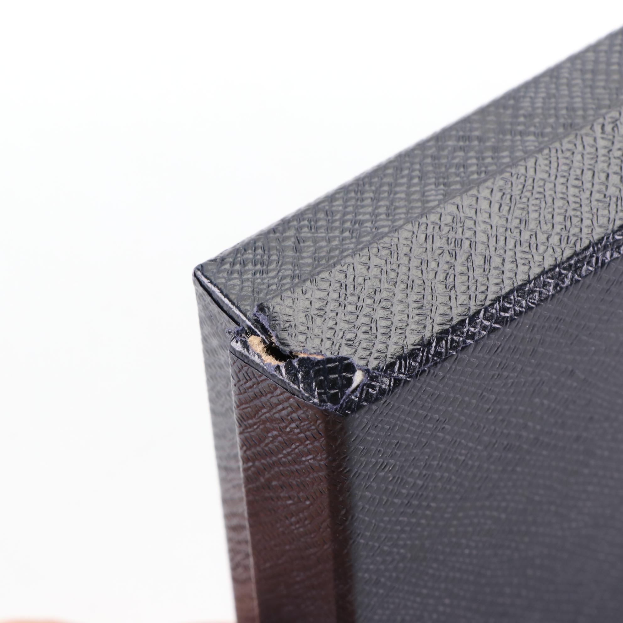 Prada Zip-Around Wallet in Saffiano Leather with Box