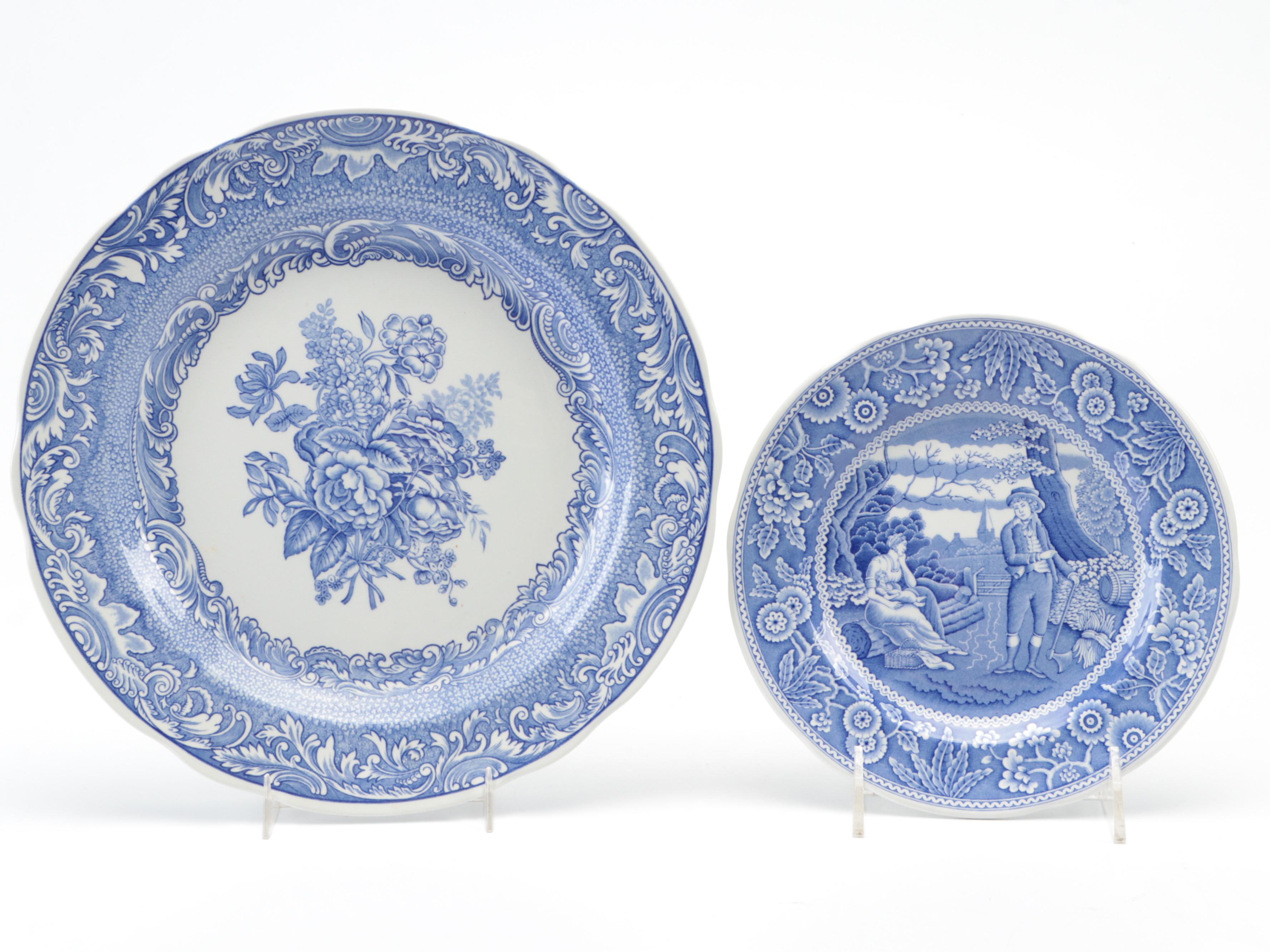 Spode The Blue Room Collection Tableware and Canister Set
