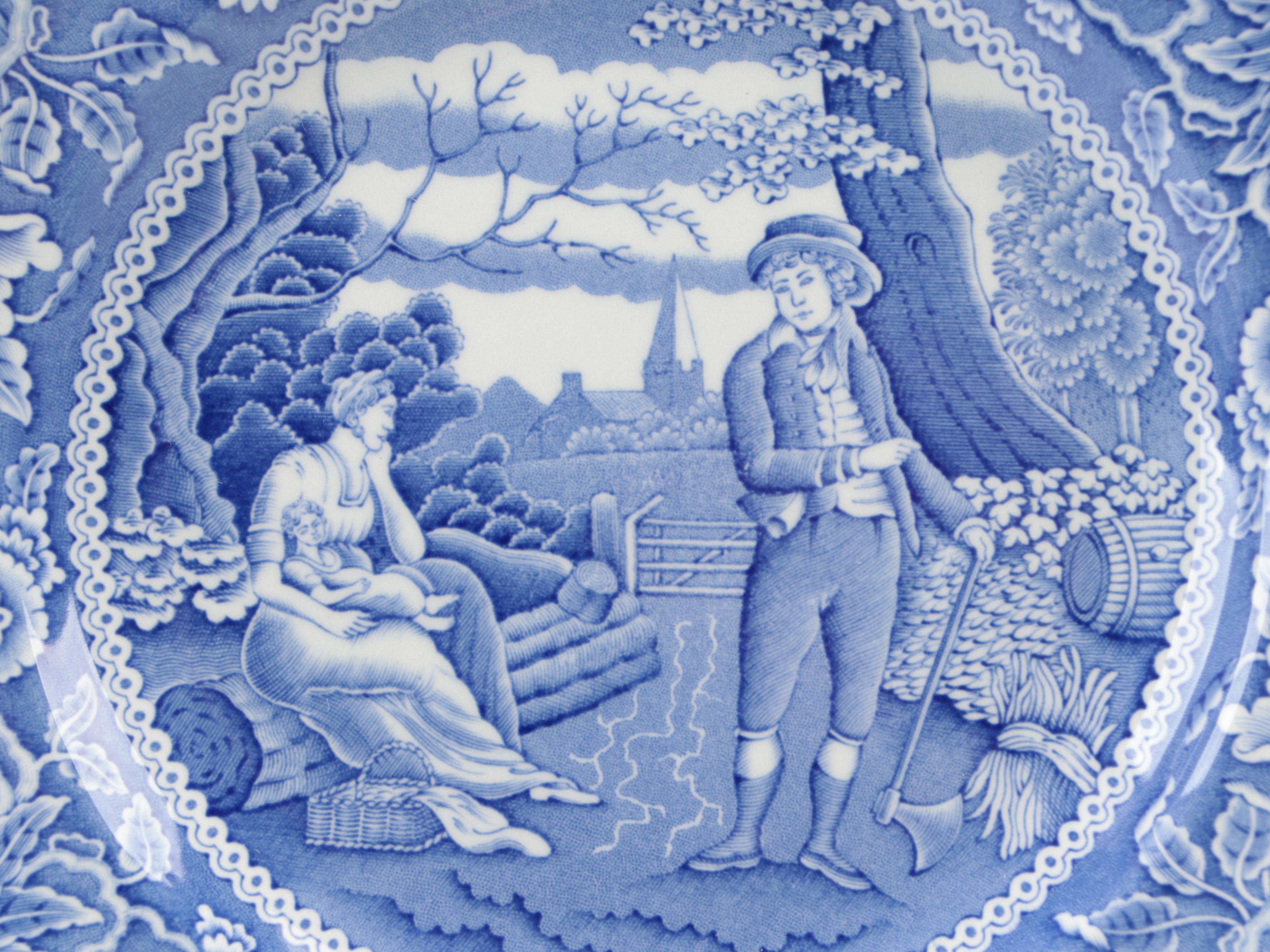 Spode The Blue Room Collection Tableware and Canister Set