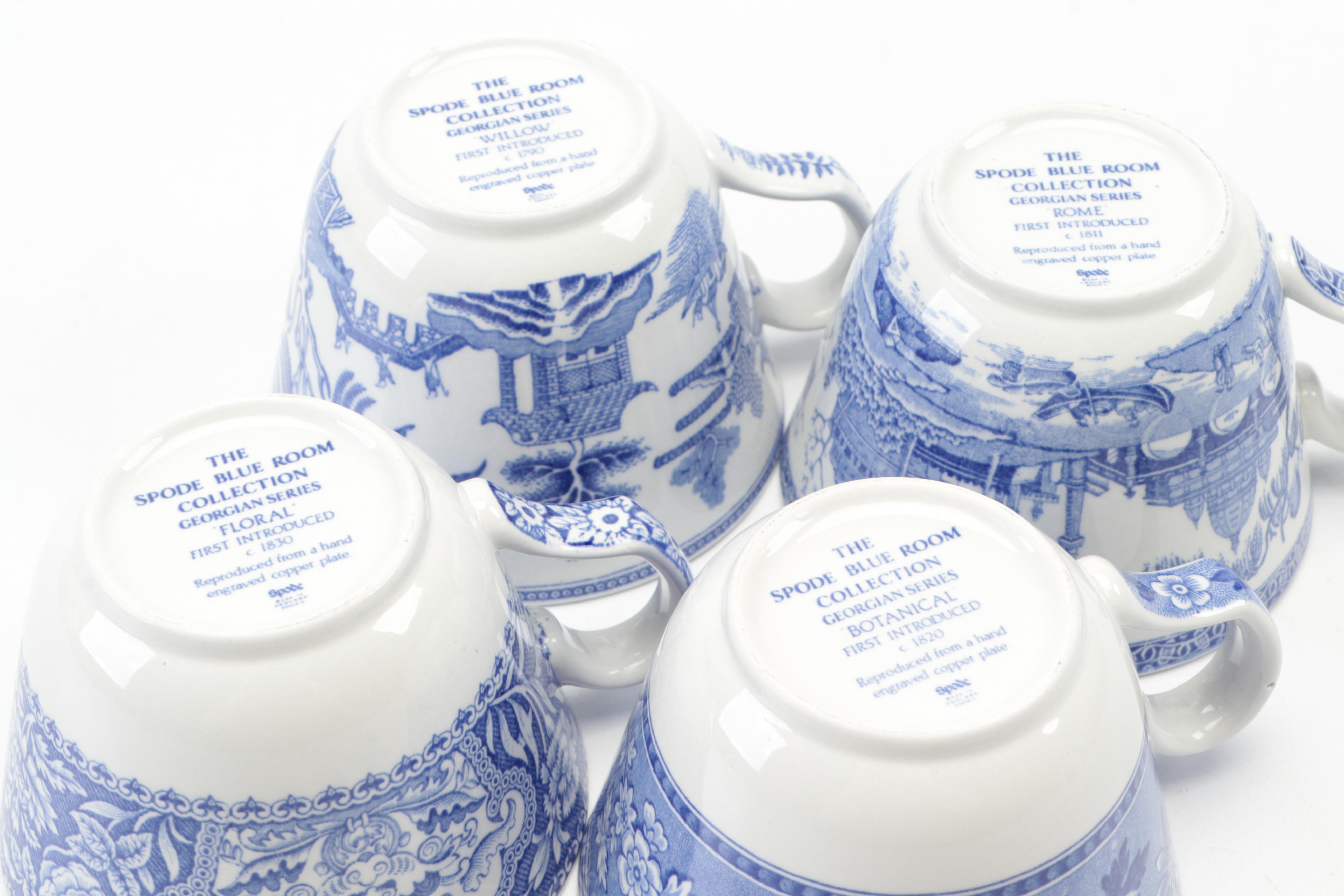 Spode The Blue Room Collection Tableware and Canister Set