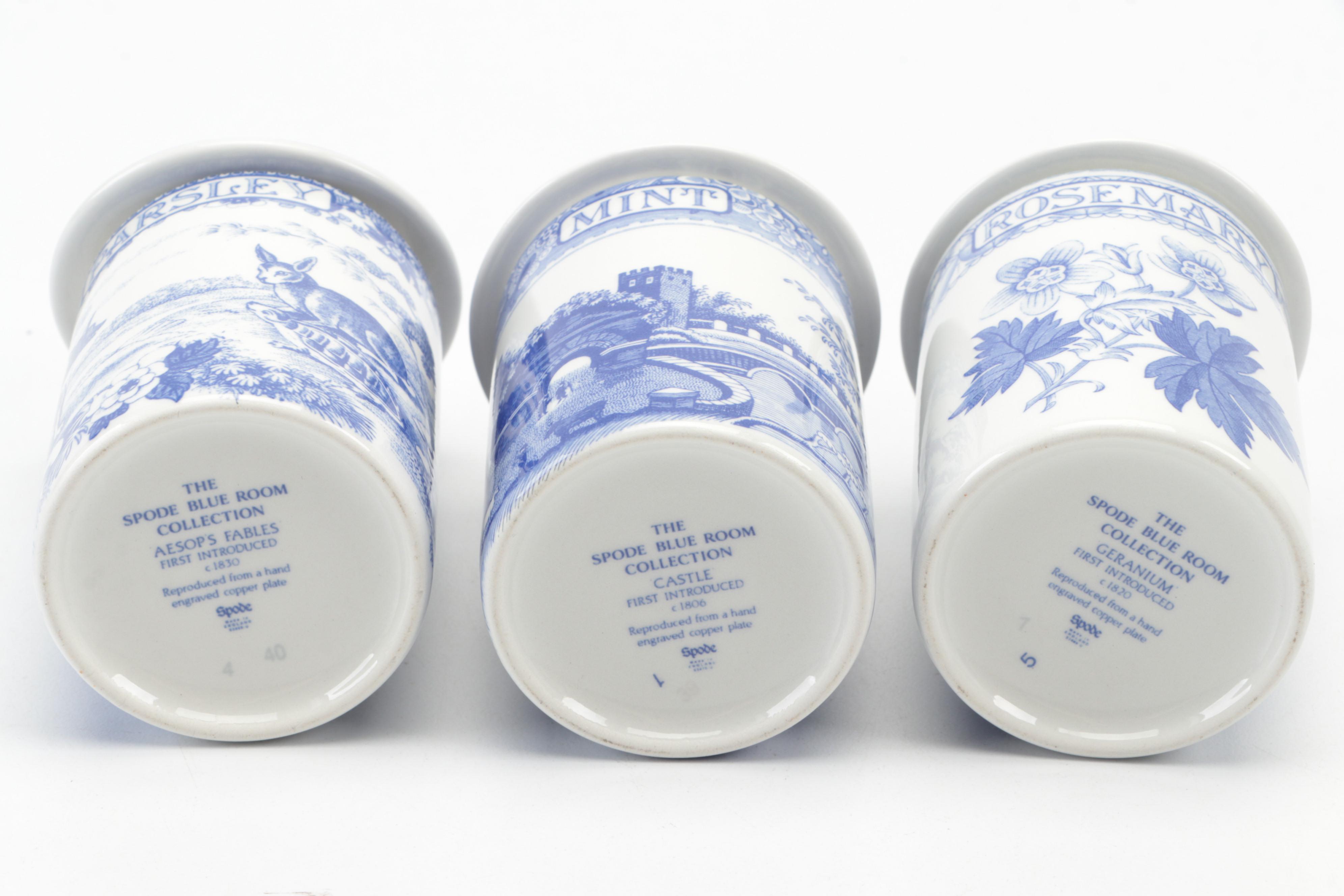 Spode The Blue Room Collection Tableware and Canister Set