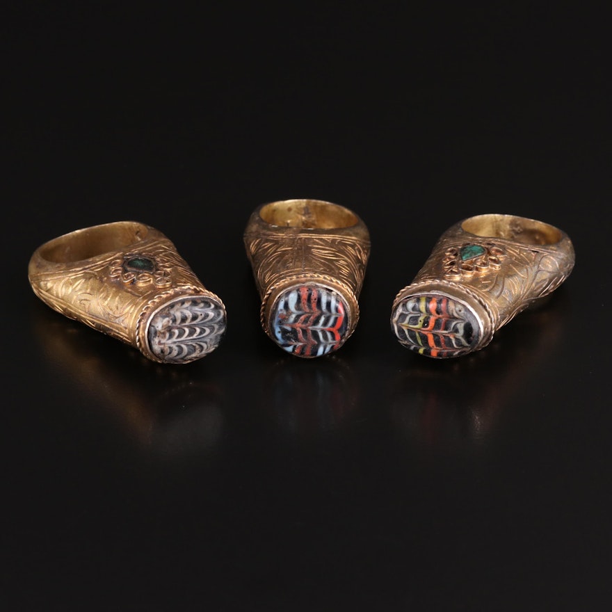 Afghan Tower Rings