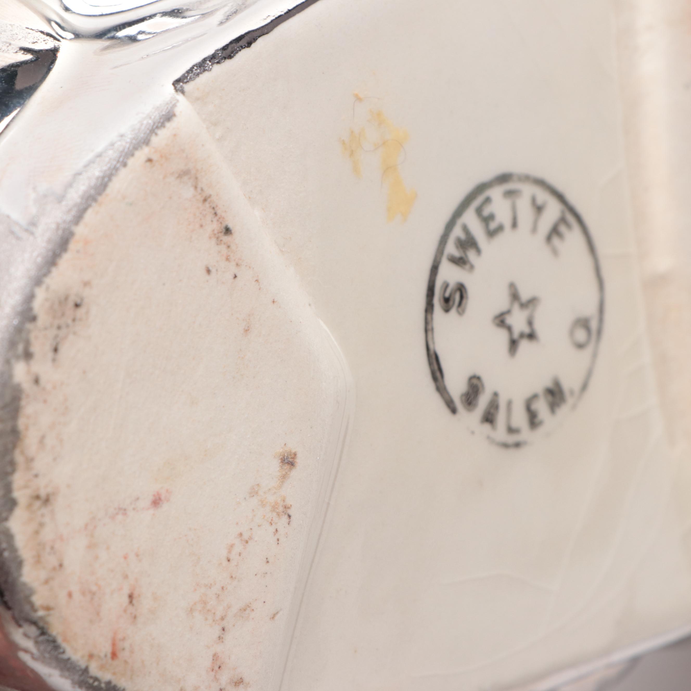 Swetye Pottery Metallic Ceramic Planter with Japanese Lidded Jar