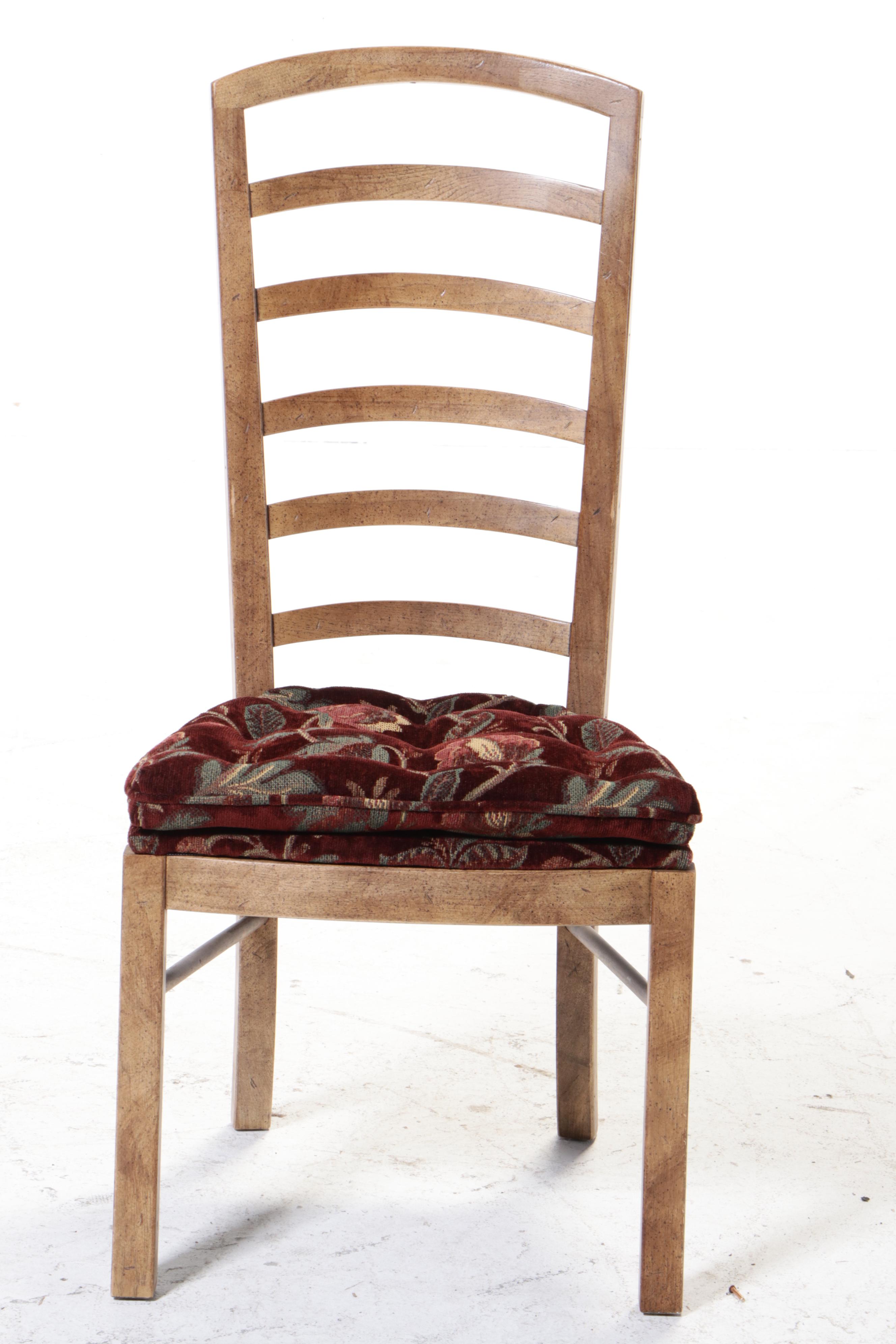 Drexel Pecan Desk with Side Chair