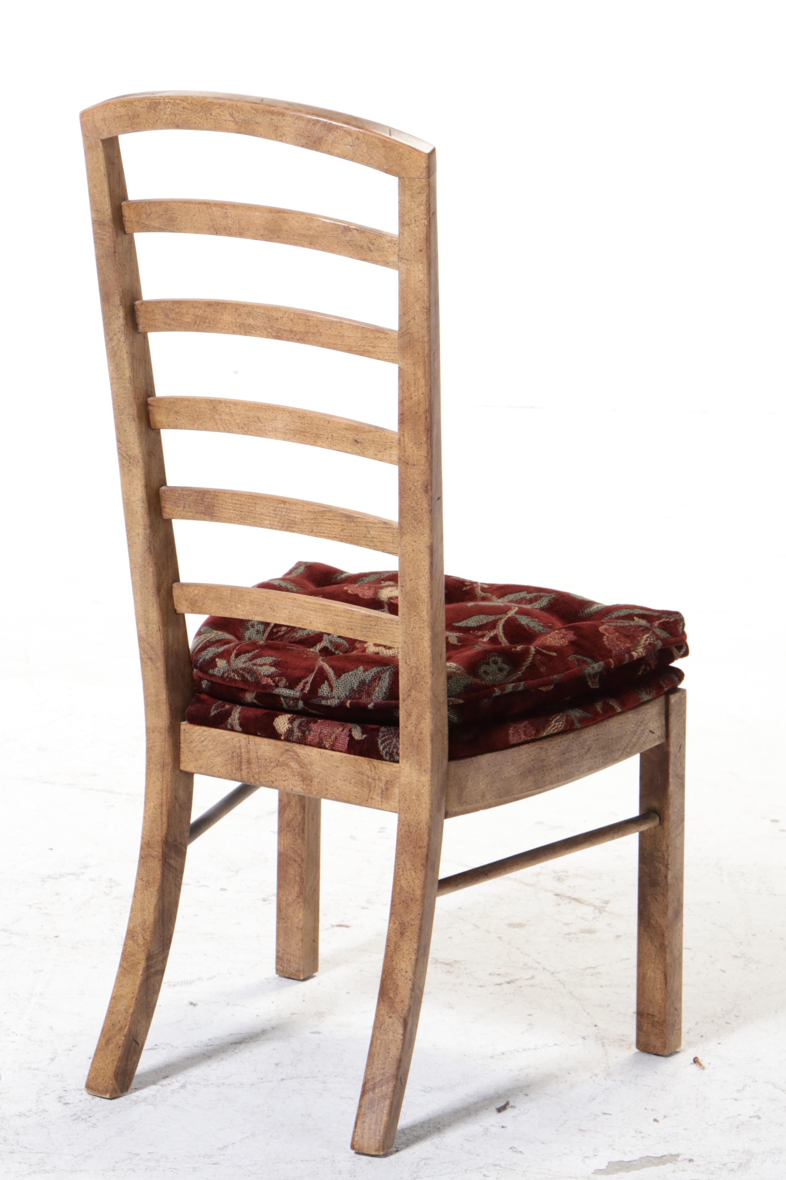 Drexel Pecan Desk with Side Chair