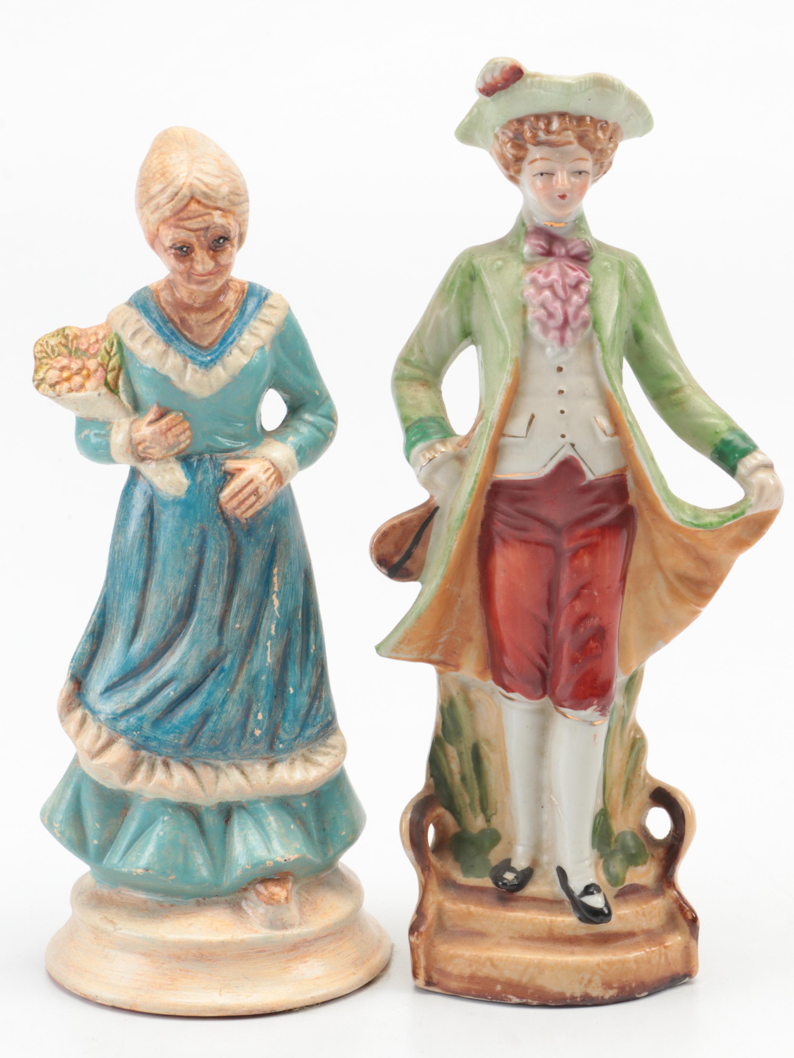 Occupied Japan Porcelain and Other Ceramic Figurines